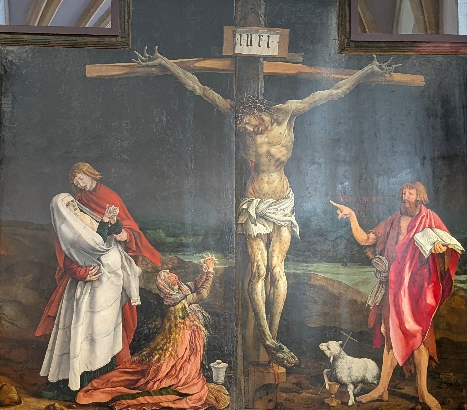 マティアス・グリューネヴァルト『キリストの磔刑』｜Mika