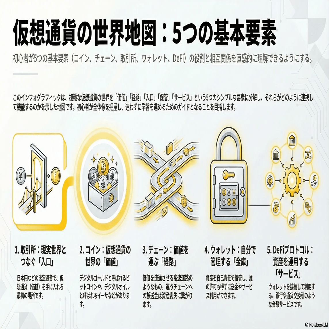 Vol.02 仮想通貨が迷子にならず理解できる最初の地図｜YataroMItsui