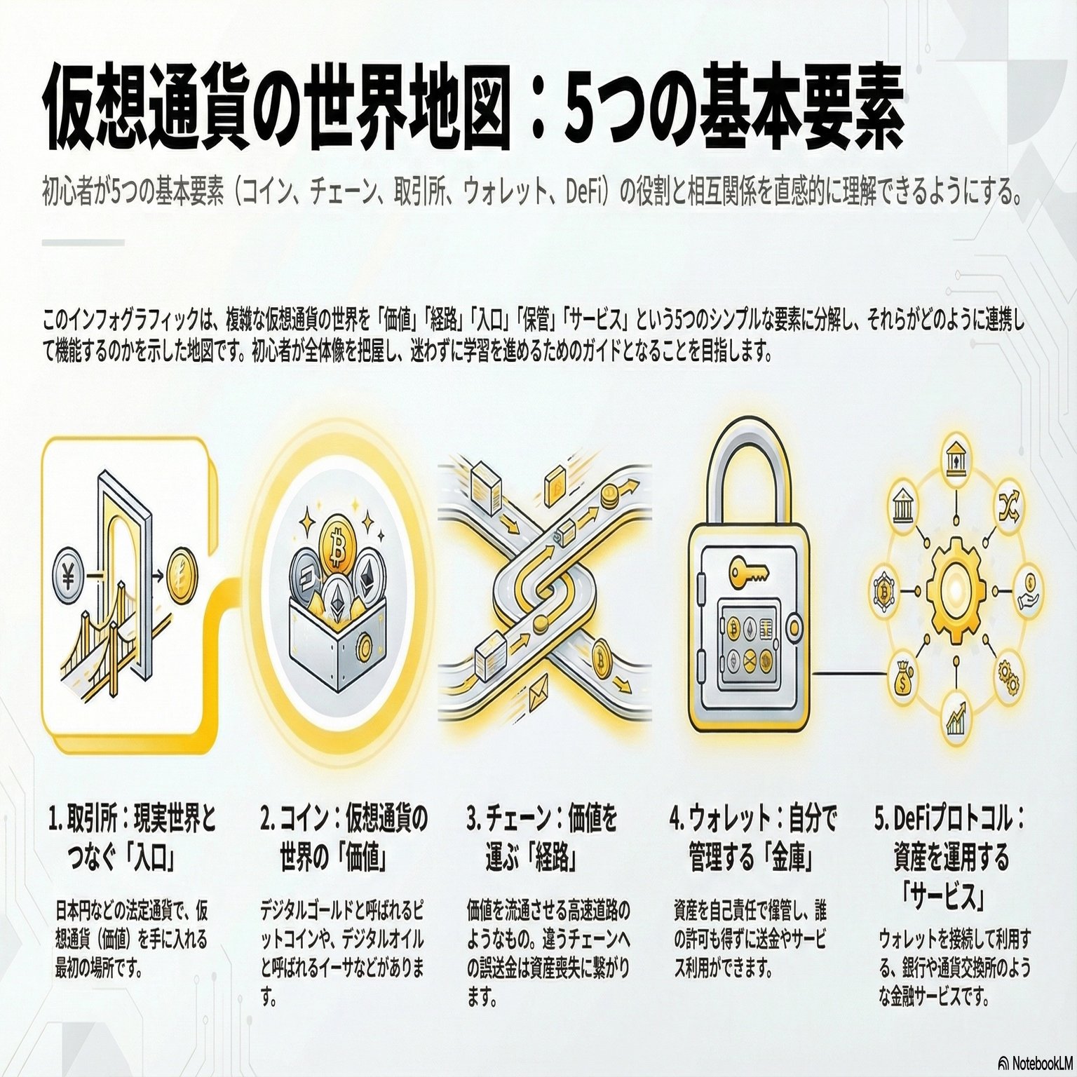 Vol.02 仮想通貨が迷子にならず理解できる最初の地図｜YataroMItsui