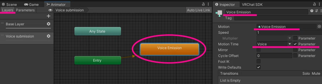 [VRC Memo] Creating a material that glows when you speak｜chakin