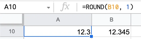 Absolute Value Table Example Spreadsheets | Math and Statistical Functions (CONVERT, ROUND, SUM, etc ...