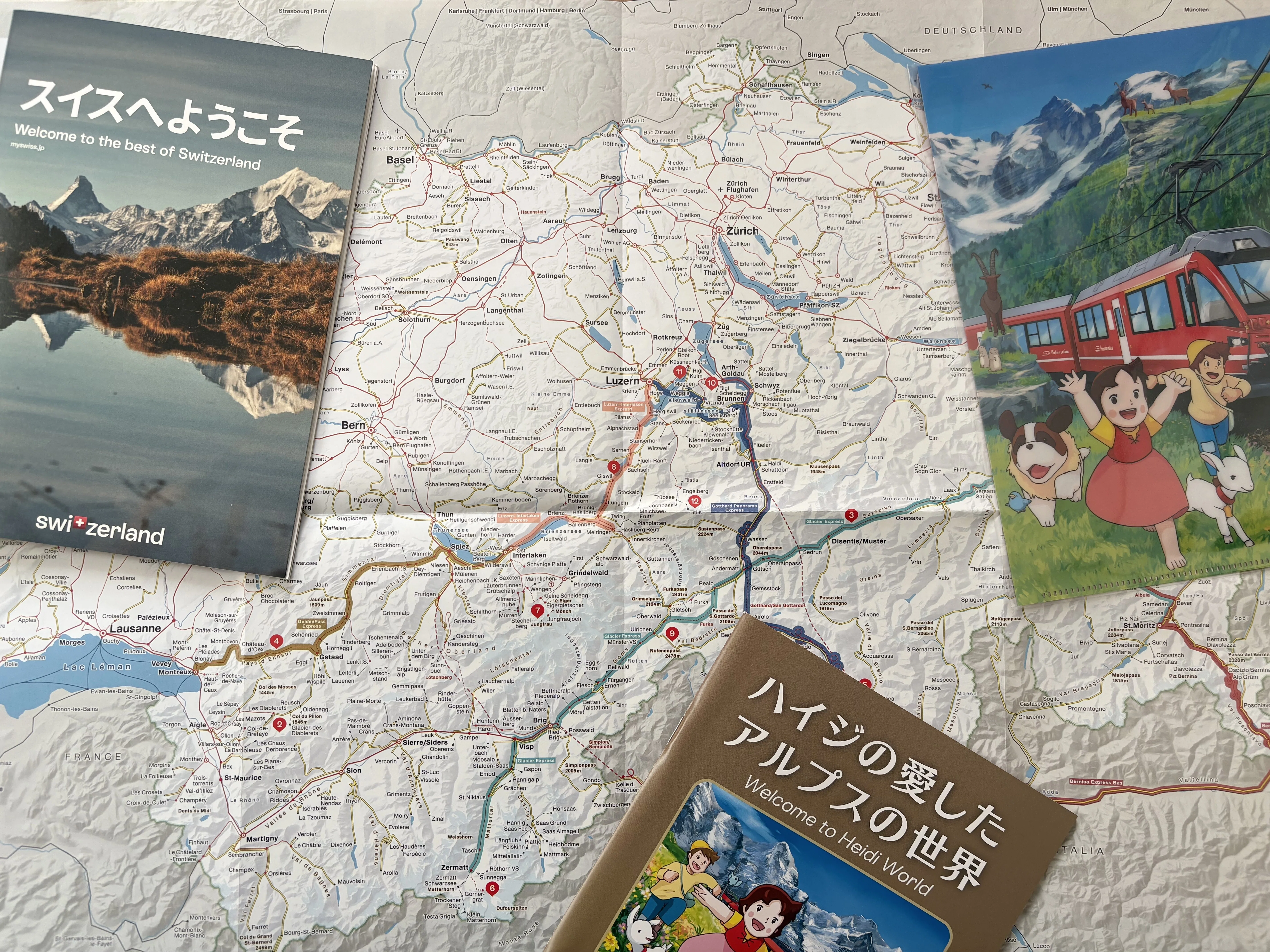 ハイジに なりたい🌲スイス旅行準備🇨🇭｜皆既日食