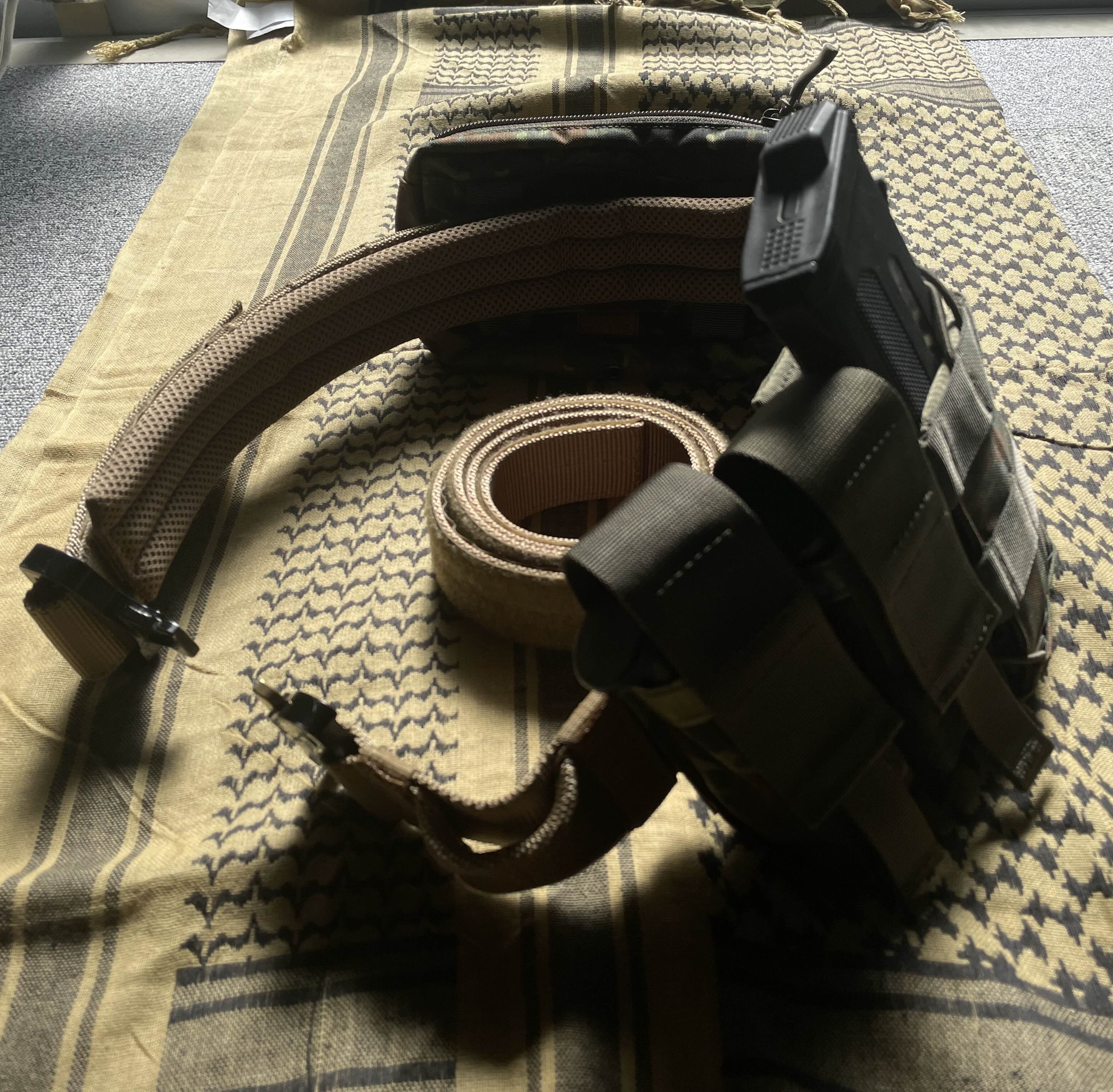TYRいベルト（TYR Gunfighter Belt-E- V2- Coyote brown）Part1｜すずくれ