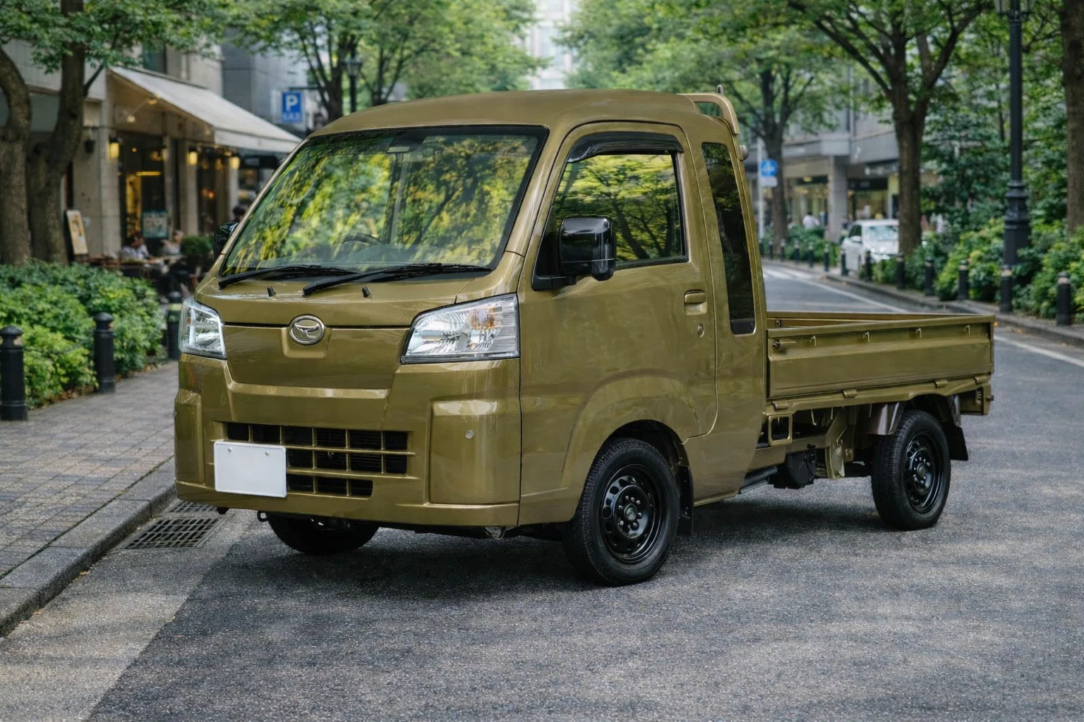 スパッタゴールド 透過率80％ 運転席 助手席 ダイハツ 適合 ハイゼット