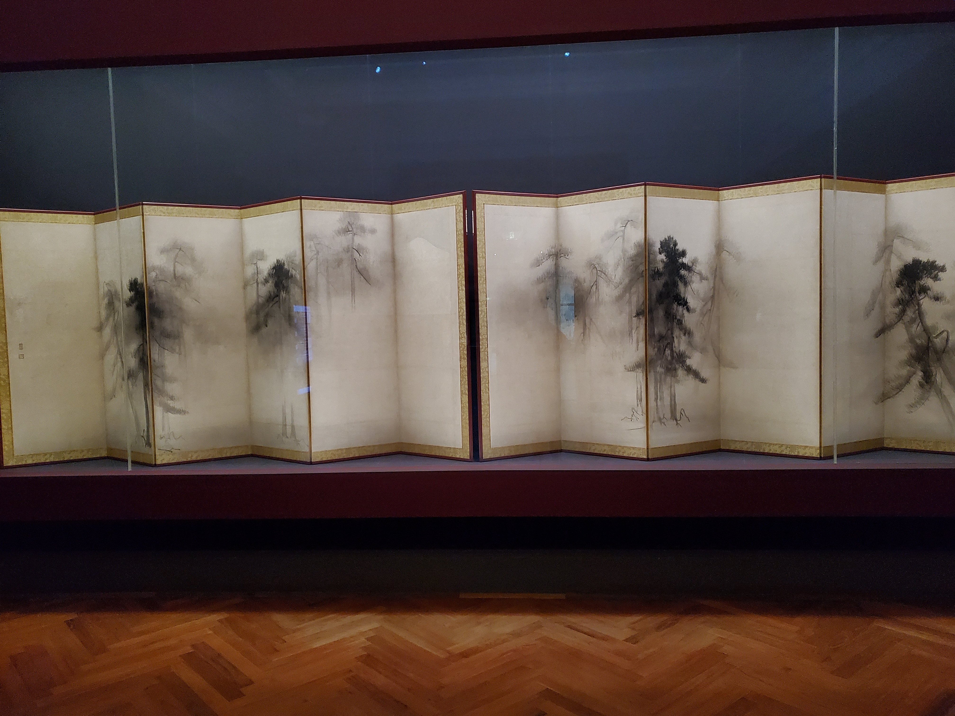 屏風 更に更に10％値下げしました。 上野に「松林図屏風」を見に行く｜内田S