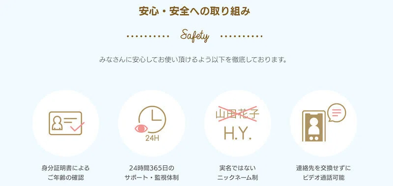 安心・安全への取り組み