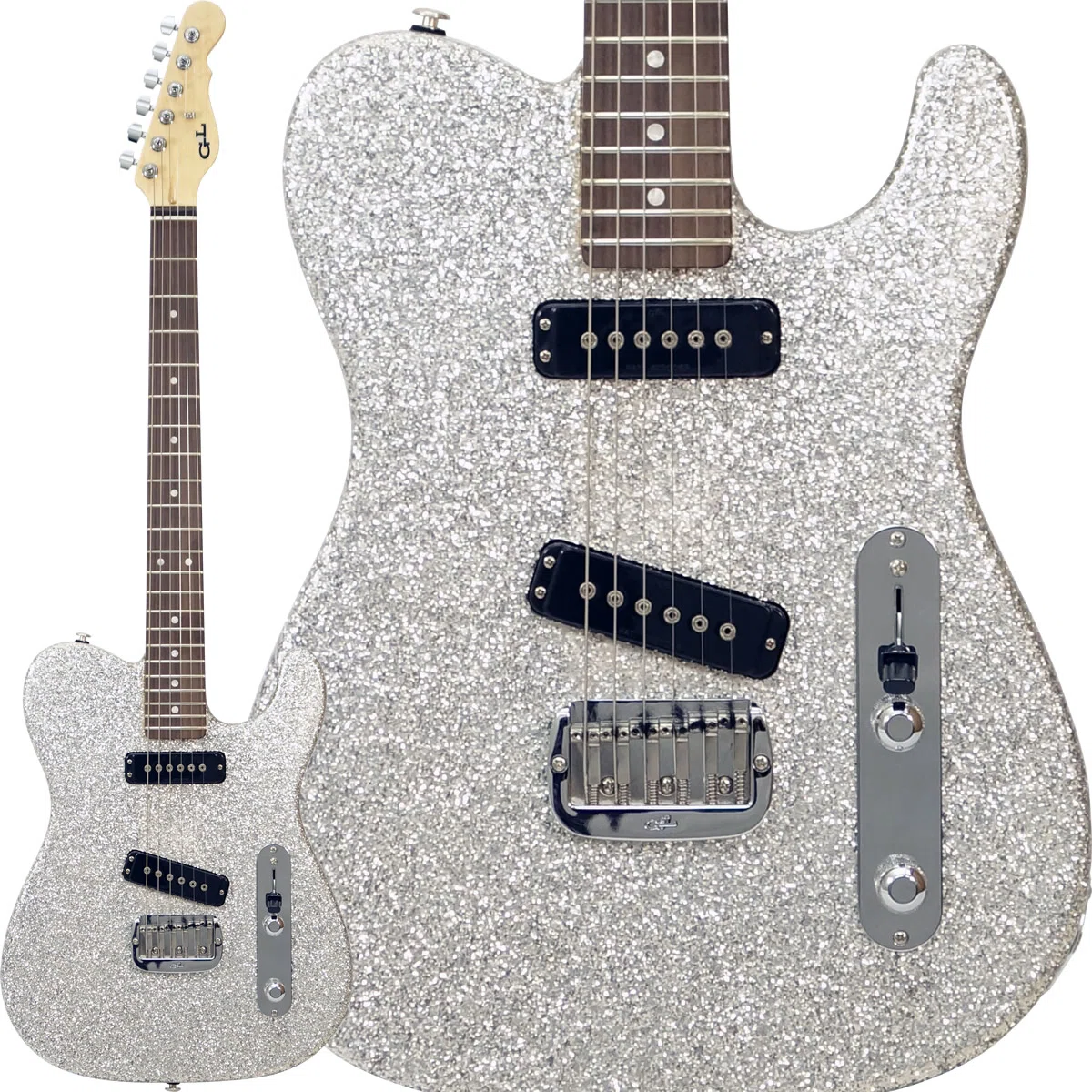 存在感抜群のシルバー・メタル・フレーク！希少な G&L BTO ASAT