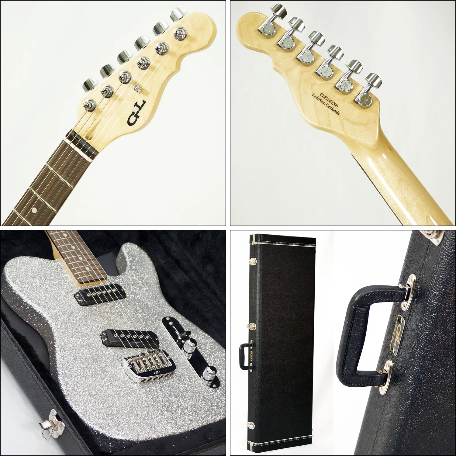 G＆L　プレミアム ASAT Classic シルバースパークル　テレキャスター G＆L Premium ASAT Classic シルバースパークル G＆L プレミアム ASAT