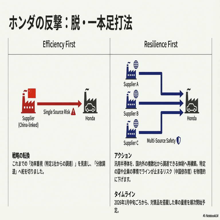 ホンダ営業利益「1,500億円」減の衝撃 半導体が、車の納期と価格を変える｜こーへい｜半導体をやさしく解説
