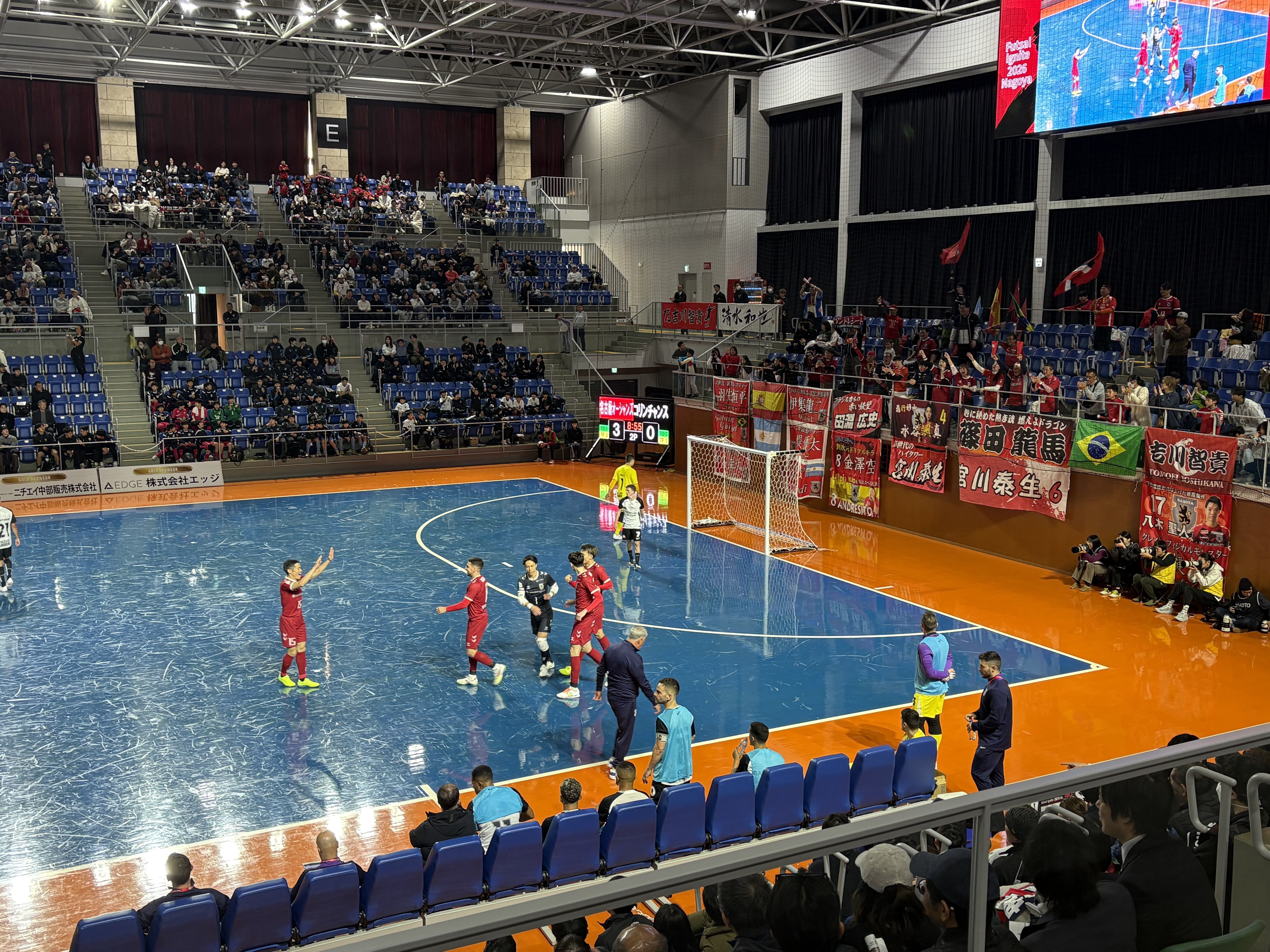 名古屋オーシャンズVSコリンチャンス｜丸澤敏宏