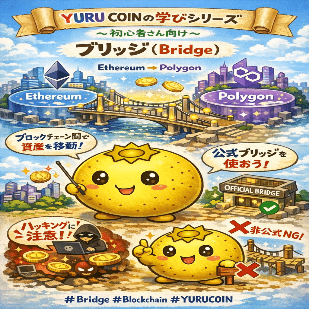 保存版】ゼロからわかる！仮想通貨・Web3の基礎知識〜YURU COINの学びシリーズまとめ〜｜まさよし