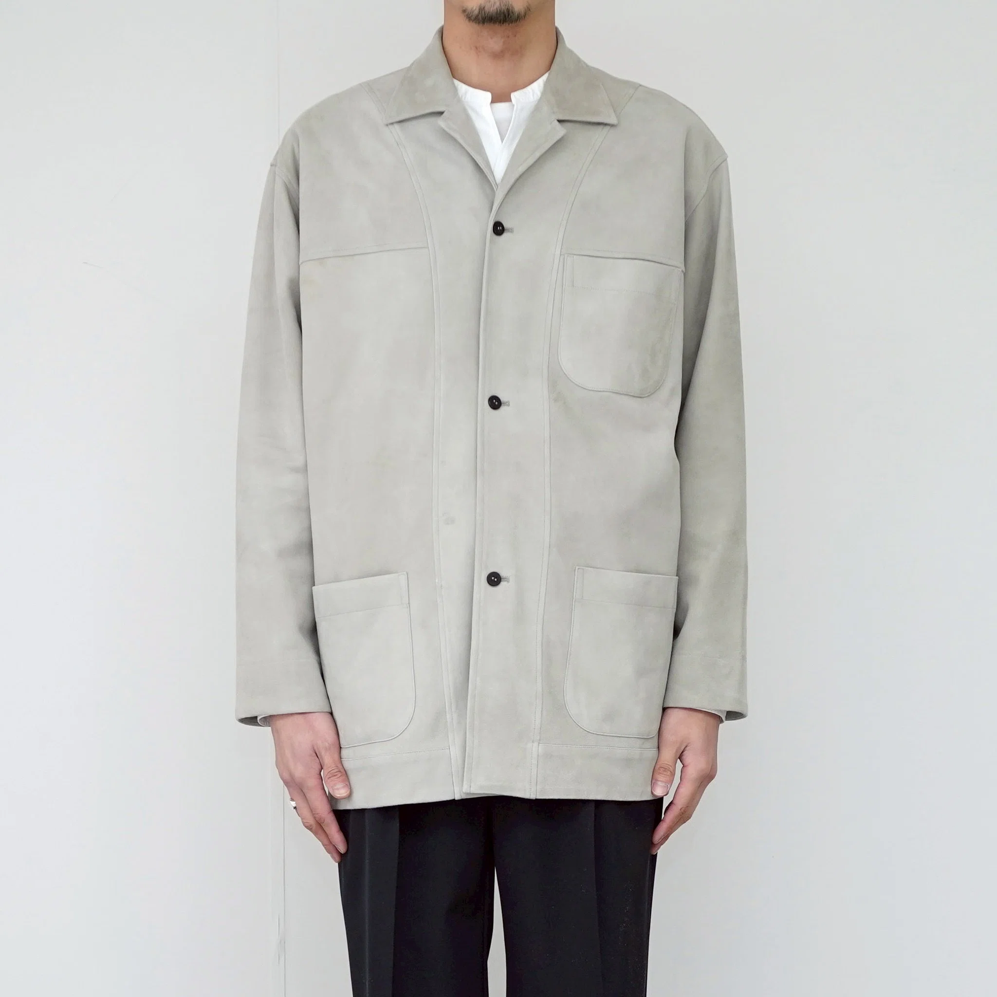 2026SS【Cale】sheep suede light Jacket本日よりオンライン販売開始