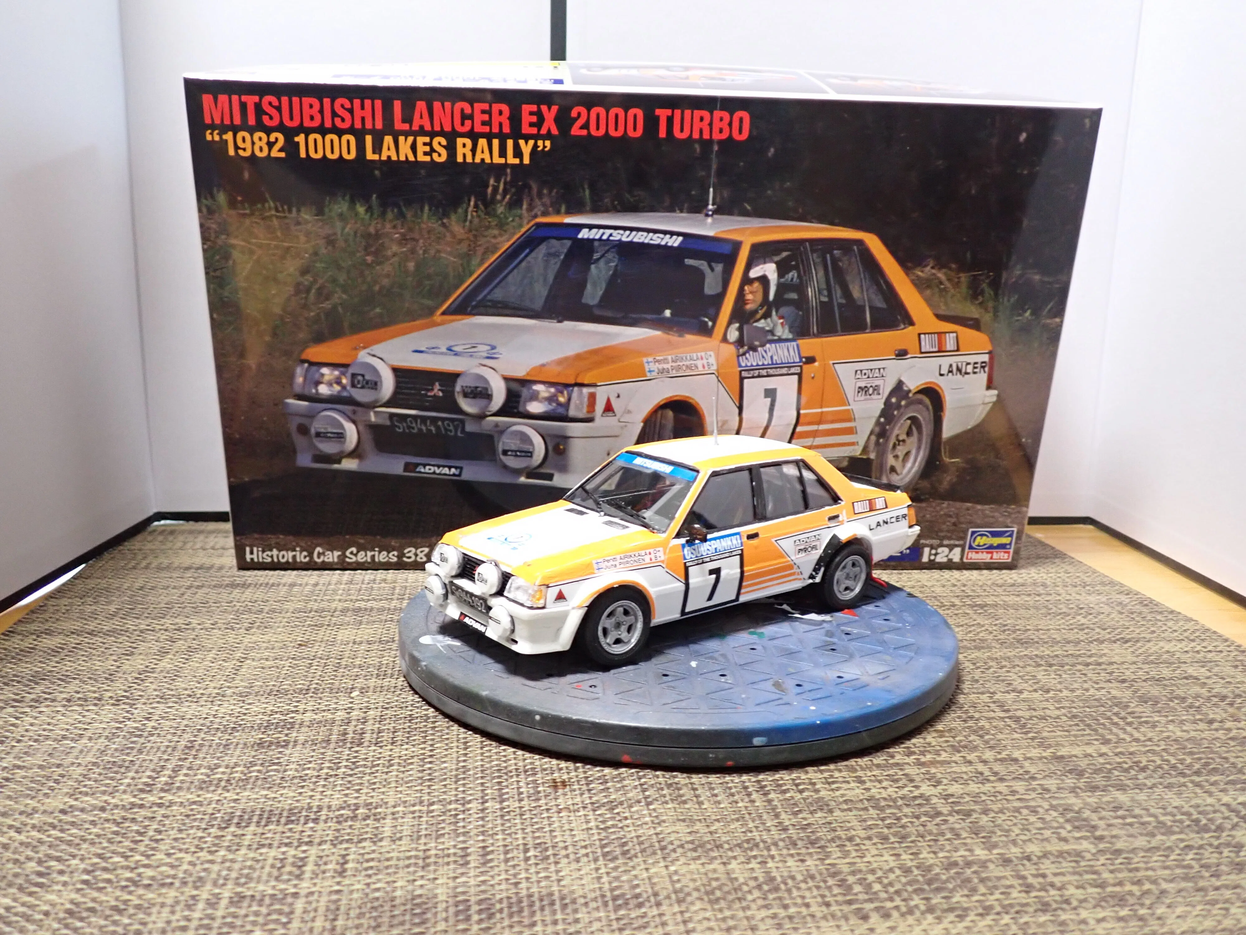 1/24 ハセガワ ランサー2000EX turbo 1000湖ラリー｜セるしうす