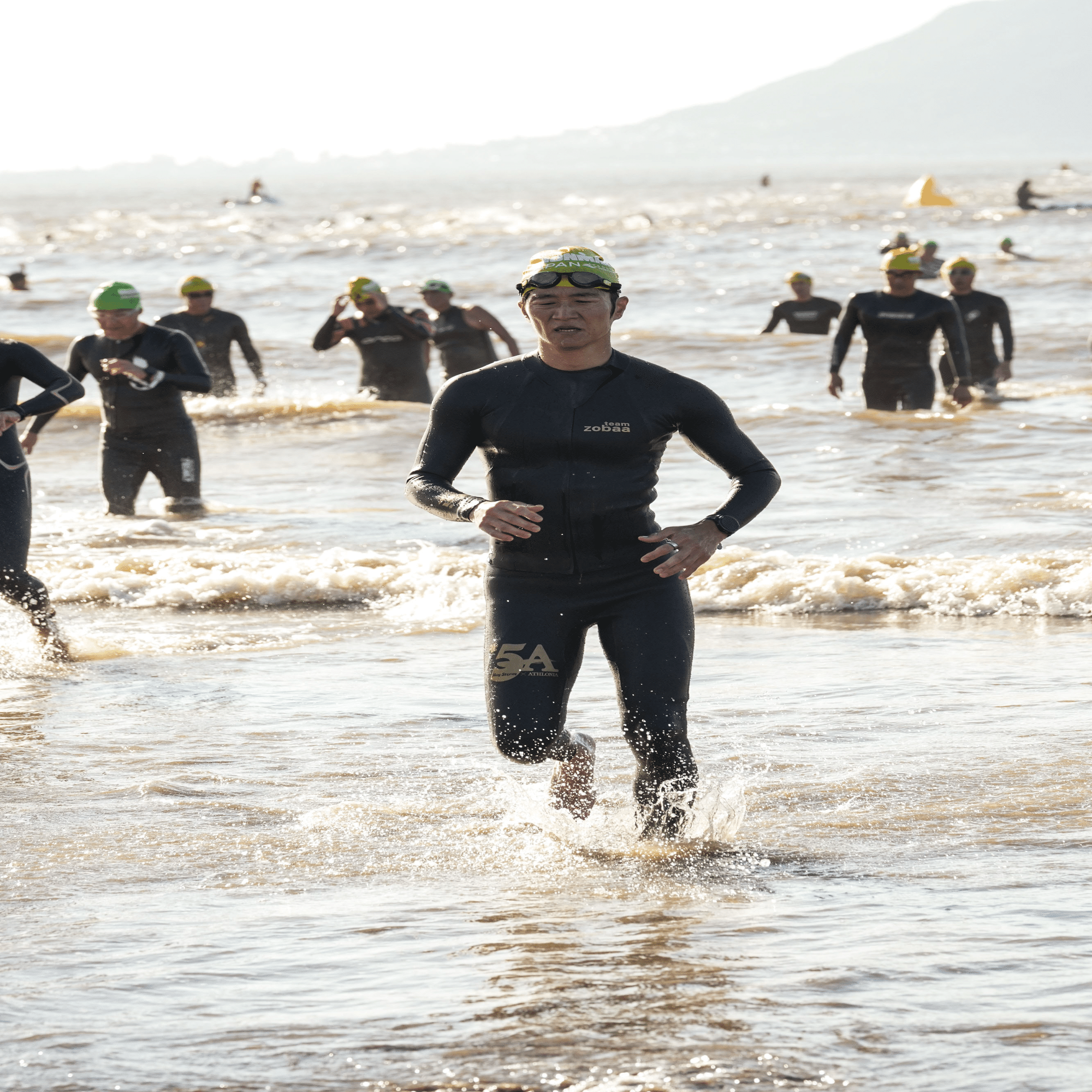 トライアスロン初心者が泳ぎ3.8km、自転車180km、ラン42.195kmの