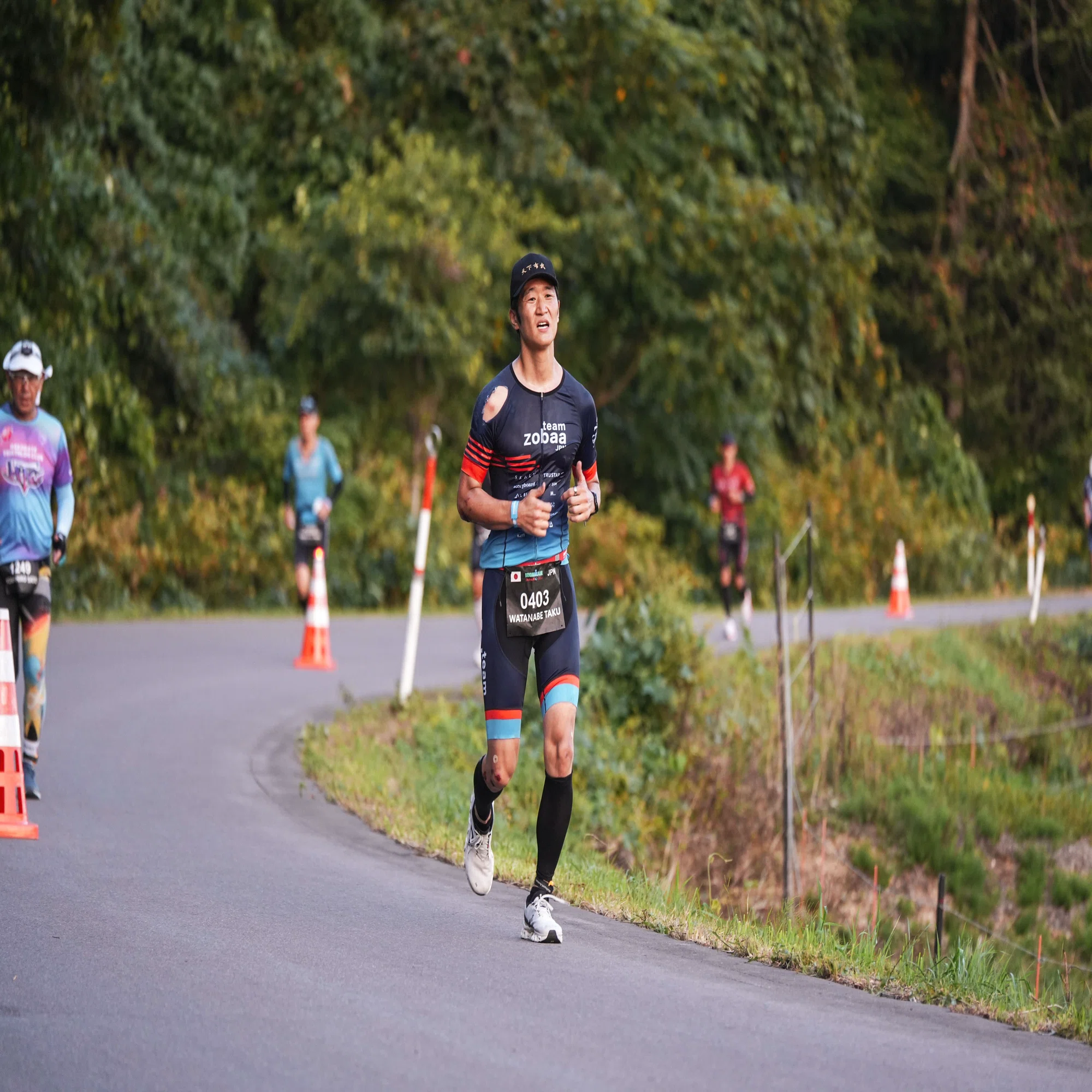 トライアスロン初心者が泳ぎ3.8km、自転車180km、ラン42.195kmの