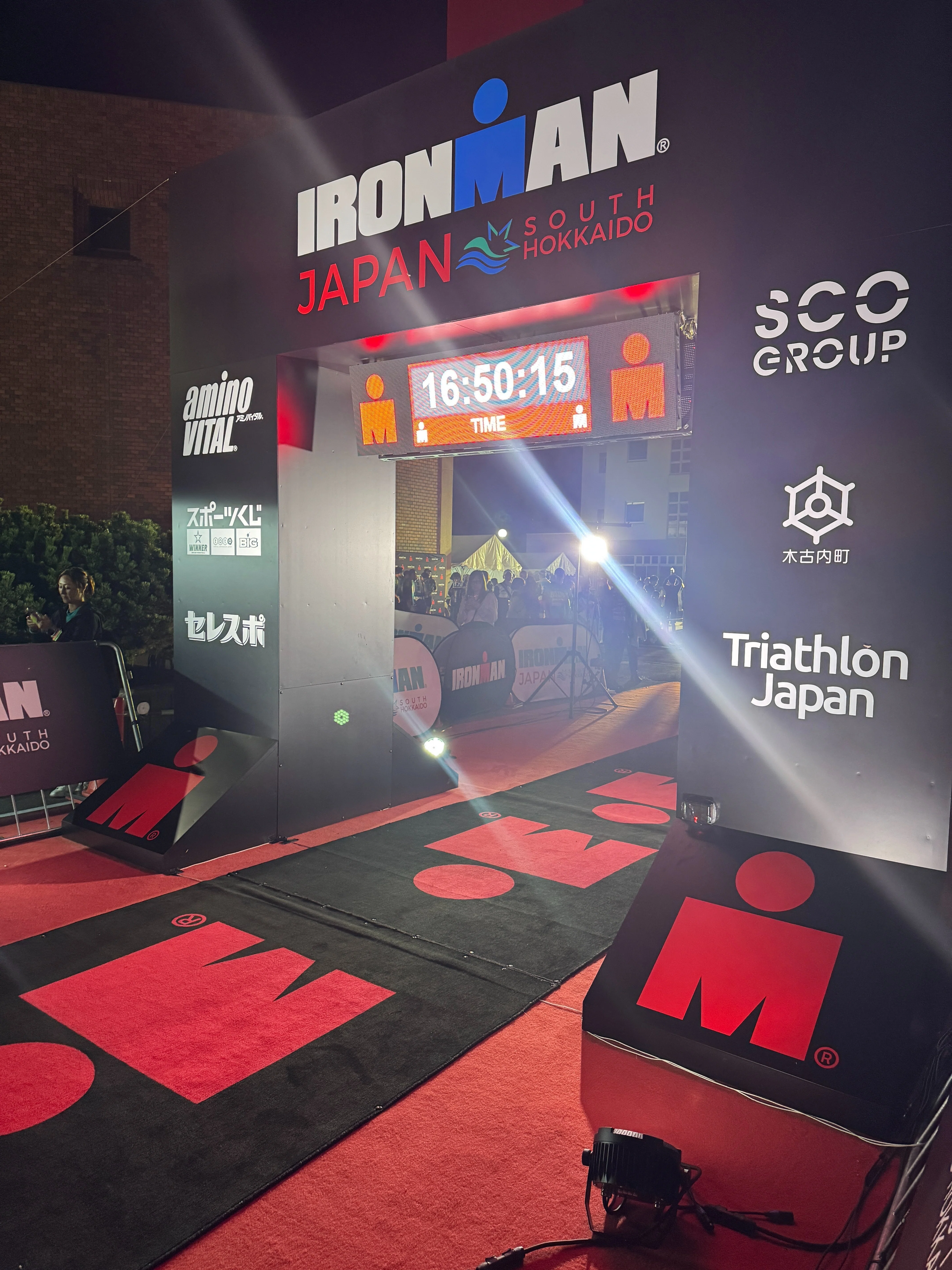 トライアスロン初心者が泳ぎ3.8km、自転車180km、ラン42.195kmの