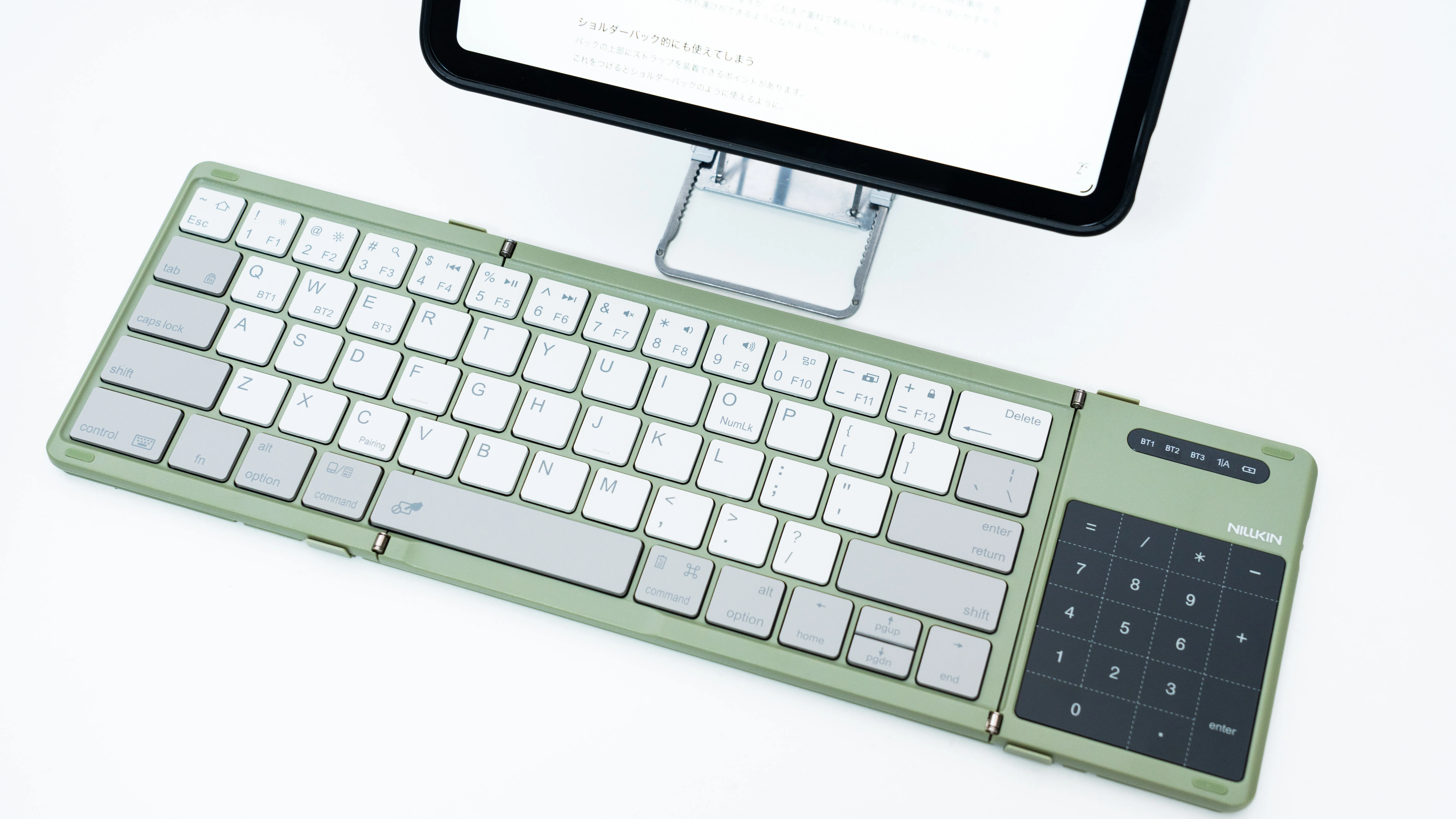 nilkin 折り畳みキーボード Nillkin Cube Pocket Keyboard｜iPadで“マウスいらず”を実現する