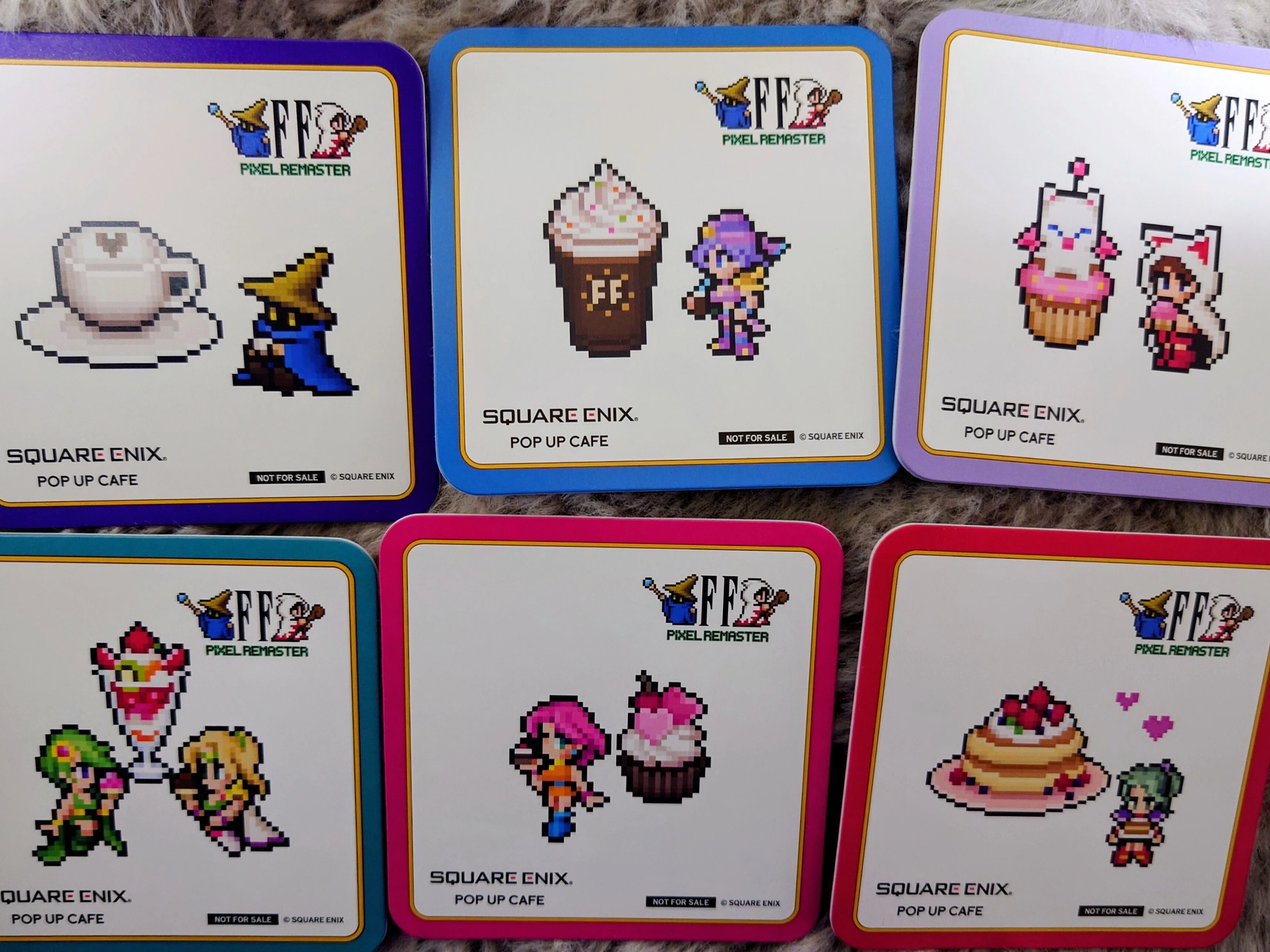 SQUARE ENIX POP UP CAFE ピクセルリマスター コースター SQUARE ENIX POP UP CAFE』大阪・名古屋、次回コラボ決定！ | ニュース