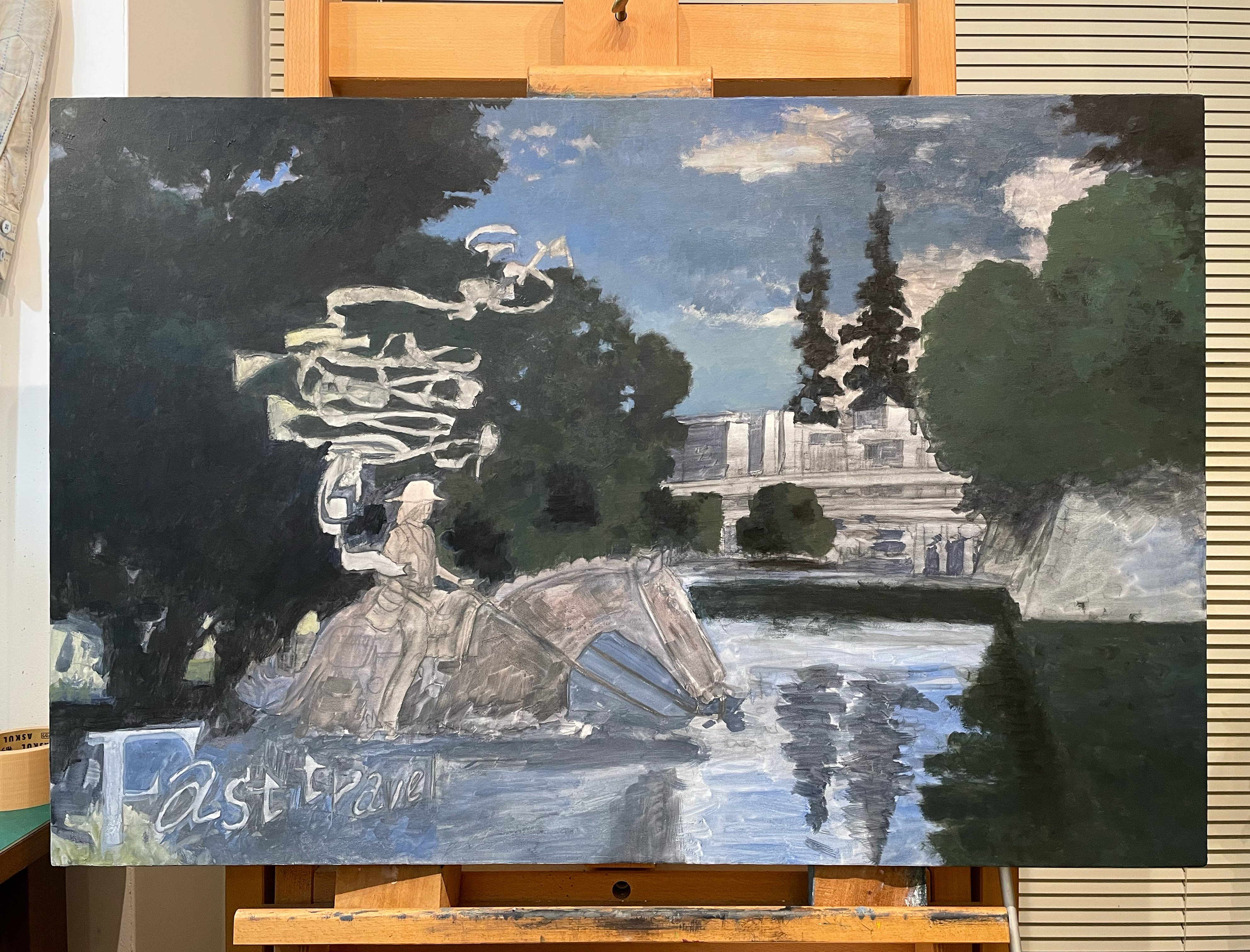 アクリル画の制作プロセス｜木内達朗🐶イラストレーター