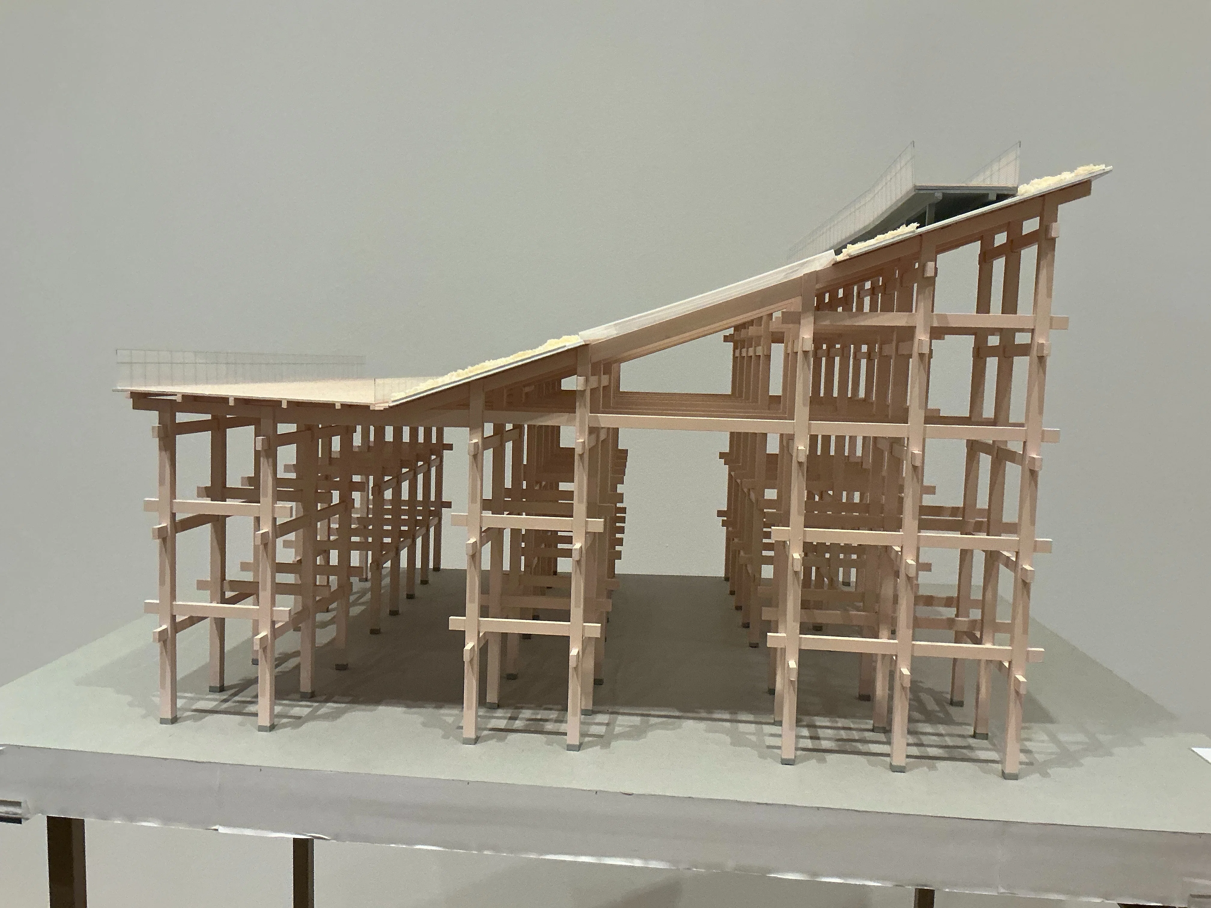 大阪・関西万博】大屋根リング風模型 1ユニット 建築模型 EXPO2025