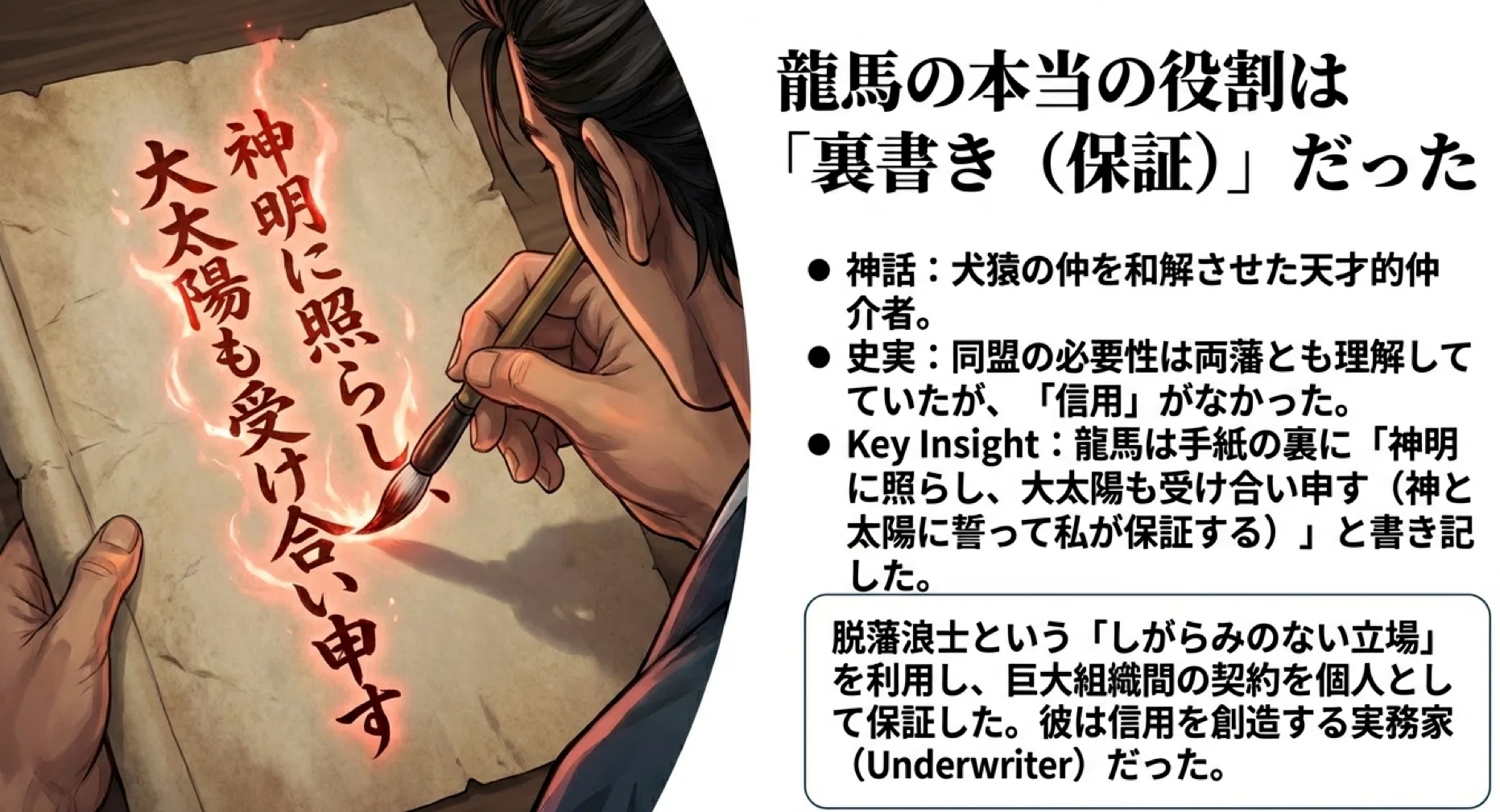音声解説あり】一次資料で読み解く「史実の坂本龍馬」と神話の「竜馬