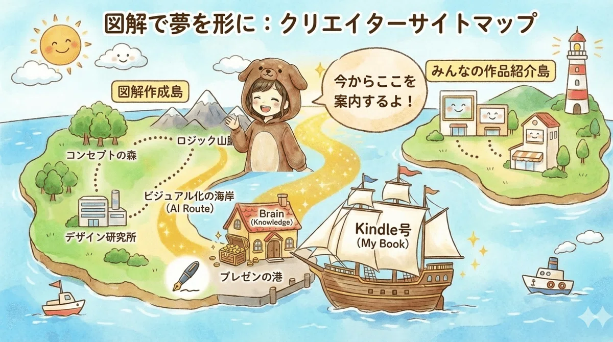 note運用 サイトマップ Nano banana pro