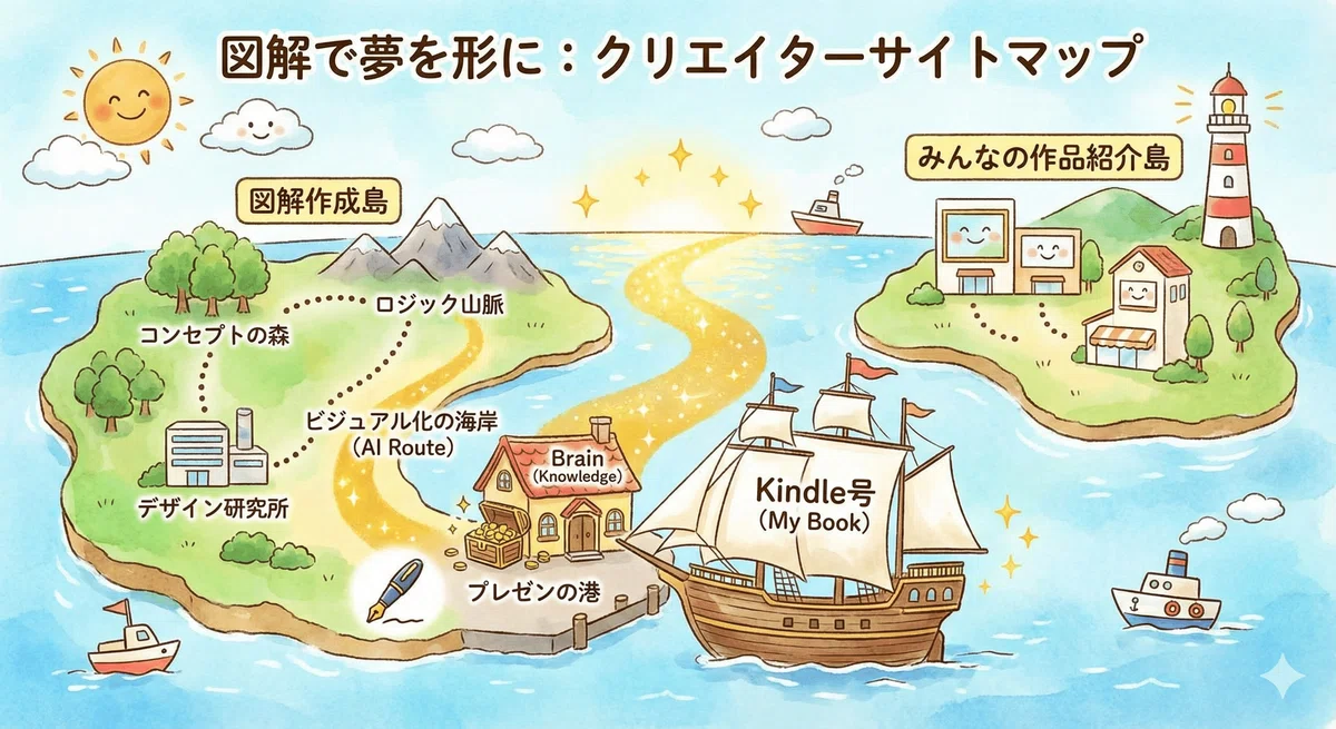 note運用 サイトマップ Nano banana pro