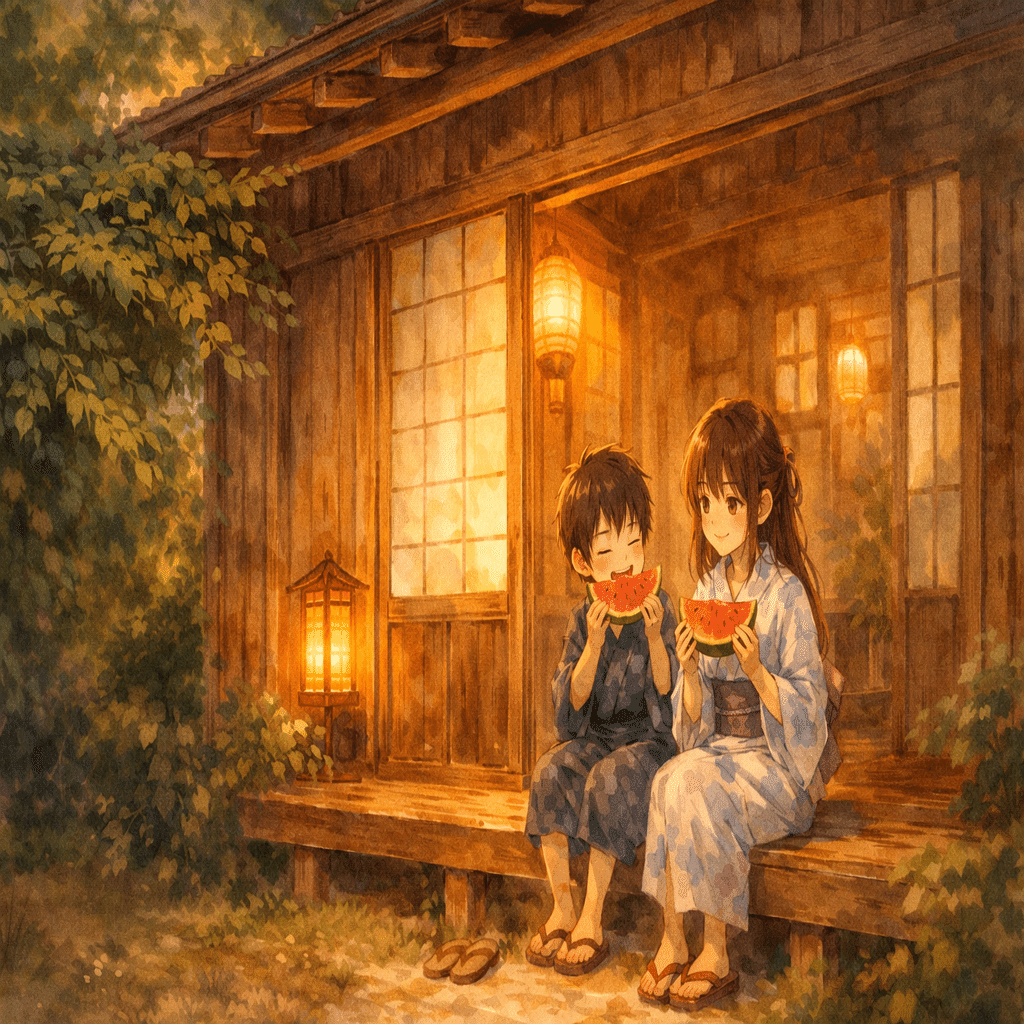 夕暮れ #AIアート｜ピナクル