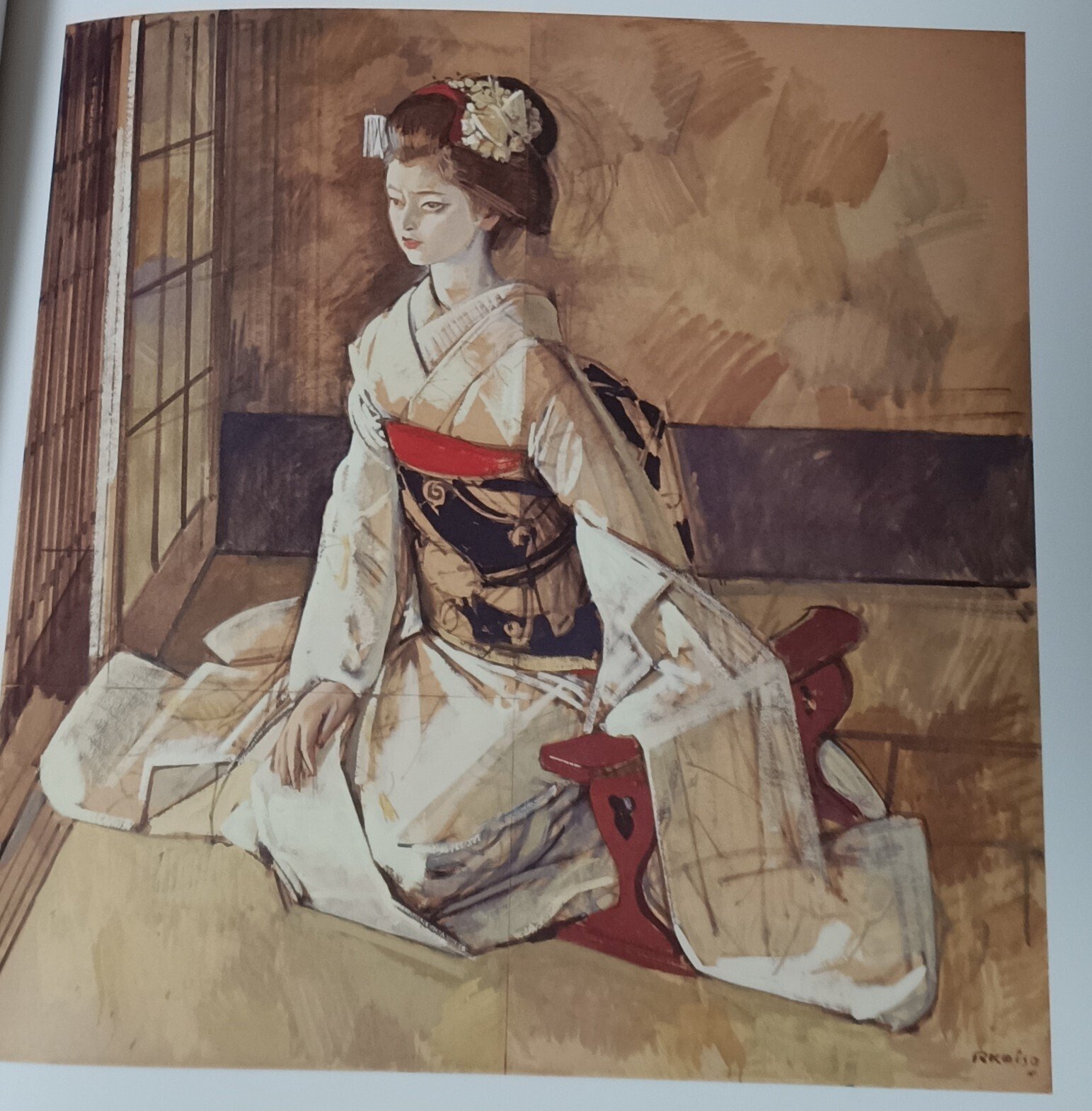 小磯記念美術館『幻の名作《日本髪の娘》』｜icchan