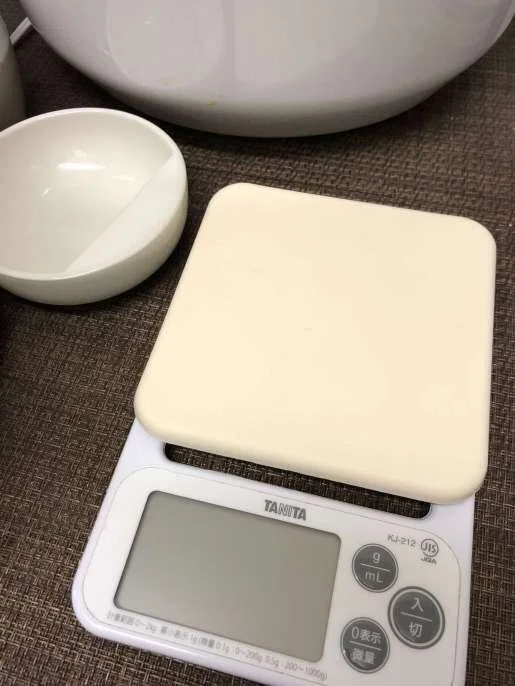 ホットクックと計量器