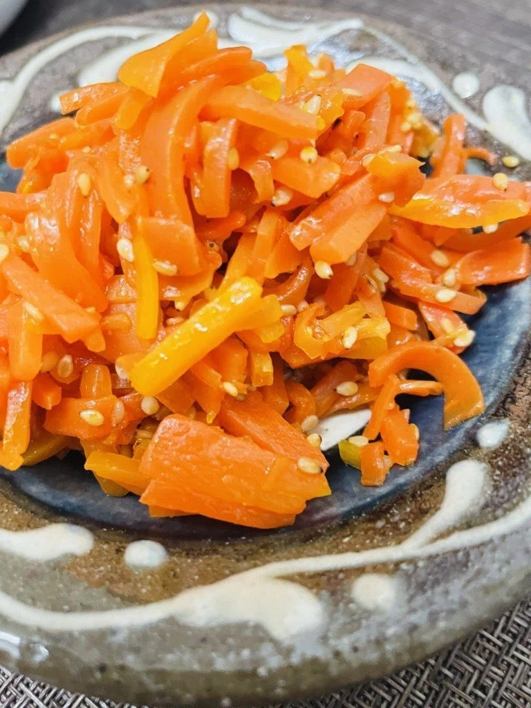 ホットクックの副菜のにんじん