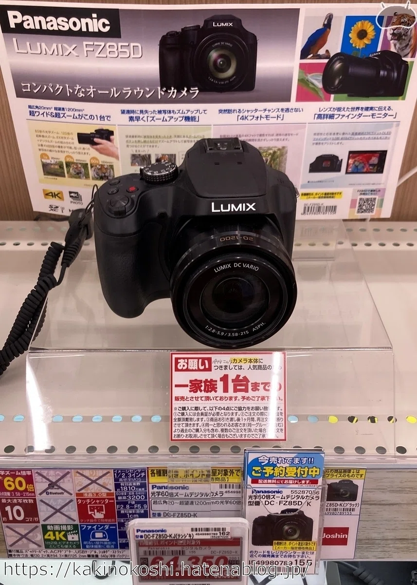 カメラ素人によるLUMIX TZ99ガチレビュー【コンデジ難民の救世主