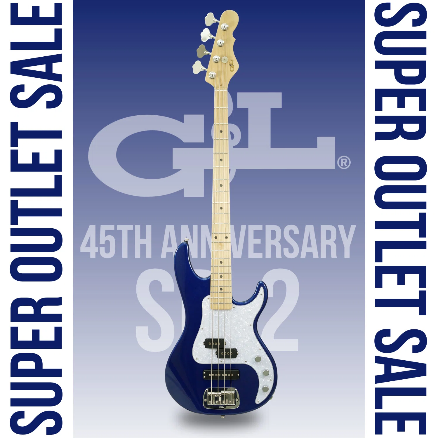 現在では入手困難な G&L 45周年を記念した全世界100本限定の特別な「SB