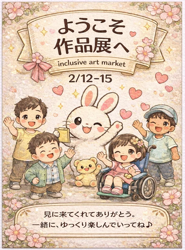 作品募集｜障害福祉サービス くじらのminiコンサル