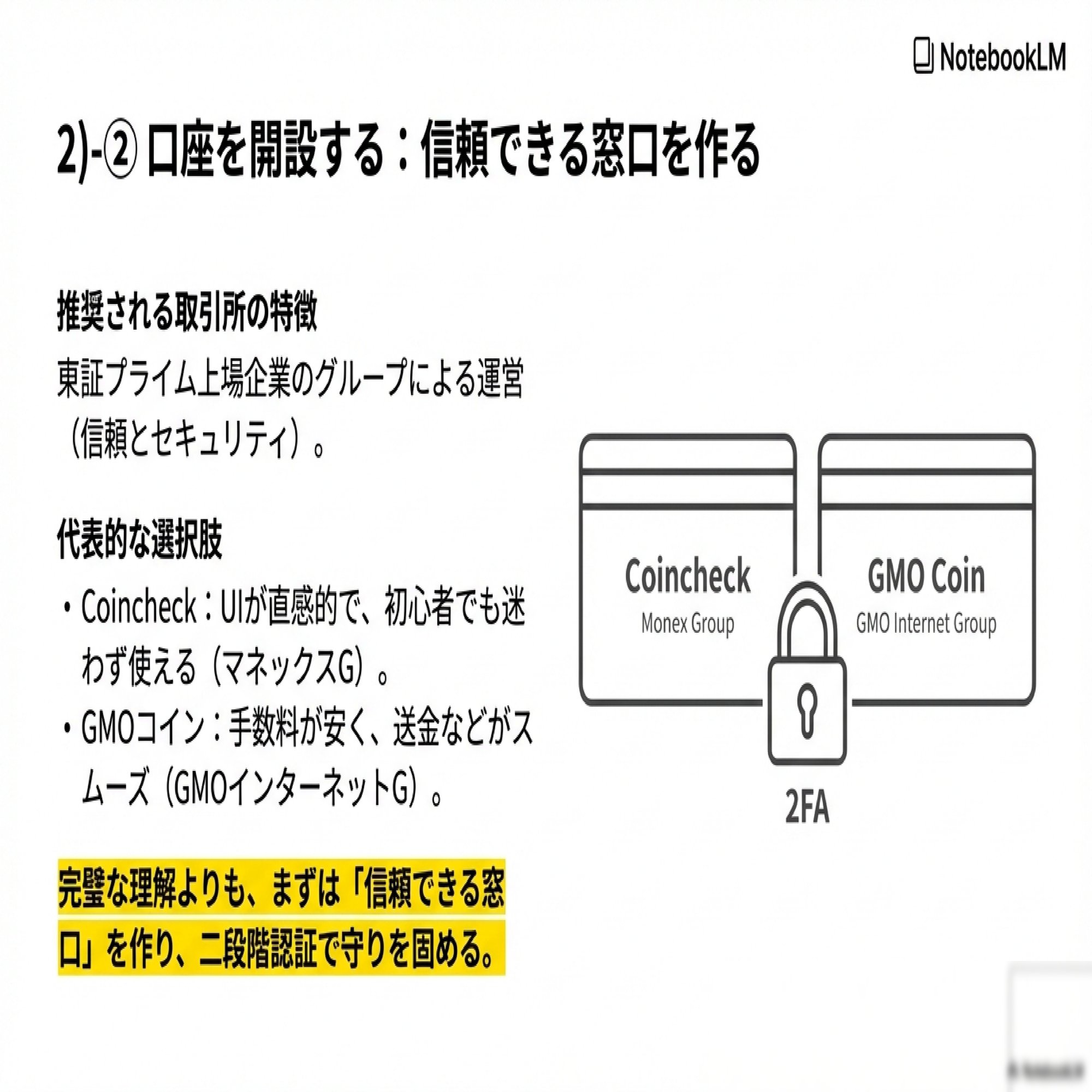 Vol.03 仮想通貨もズボラで👍｜中級者入口までの最短手順｜YataroMItsui