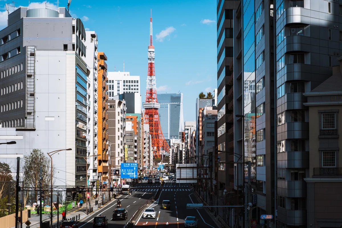 写真散歩|三田・札の辻歩道橋|ara_e_kanji