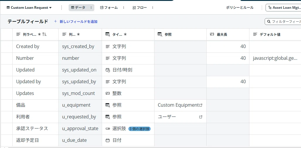 ServiceNow PDIでUI Builderを使い、Entity View Action Mapper(EVAM)を使った異なるデータを ...