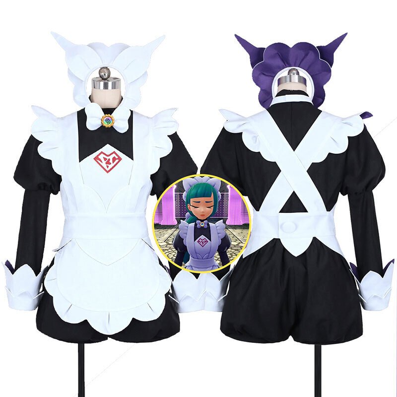 Pokémon LEGENDS Z-A ハルジオ(トレーナー) メイド服 エプロンドレス