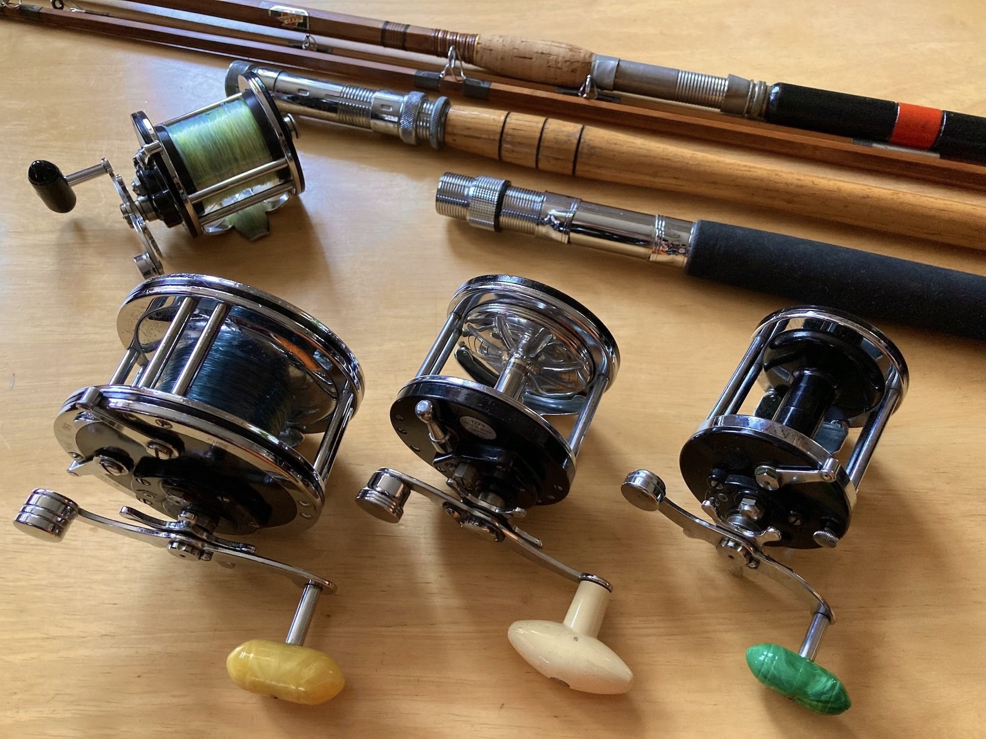 🎣オールドフィッシングタックル033 増速リールの3分類 ~ Conventional