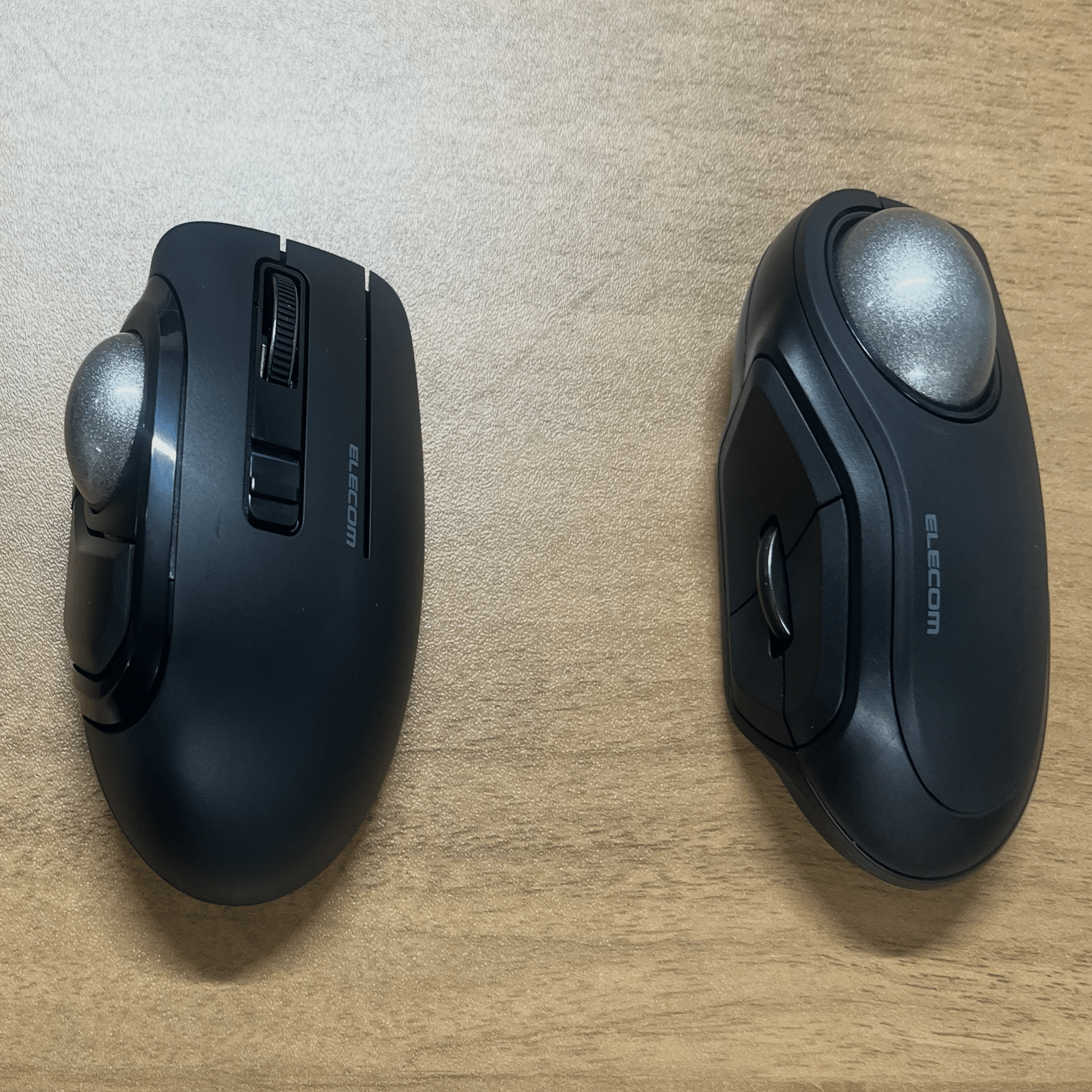 ﾚﾋﾞｭｰ】トラックボールを試す！~人差し指か親指か？~（冬休み自由研究