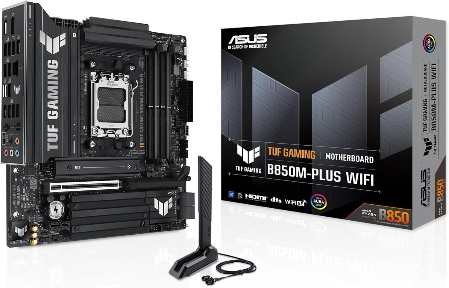 ASUS TUF GAMING B850M-PLUS WIFI マザーボード完全ガイド｜Ryzen 9000