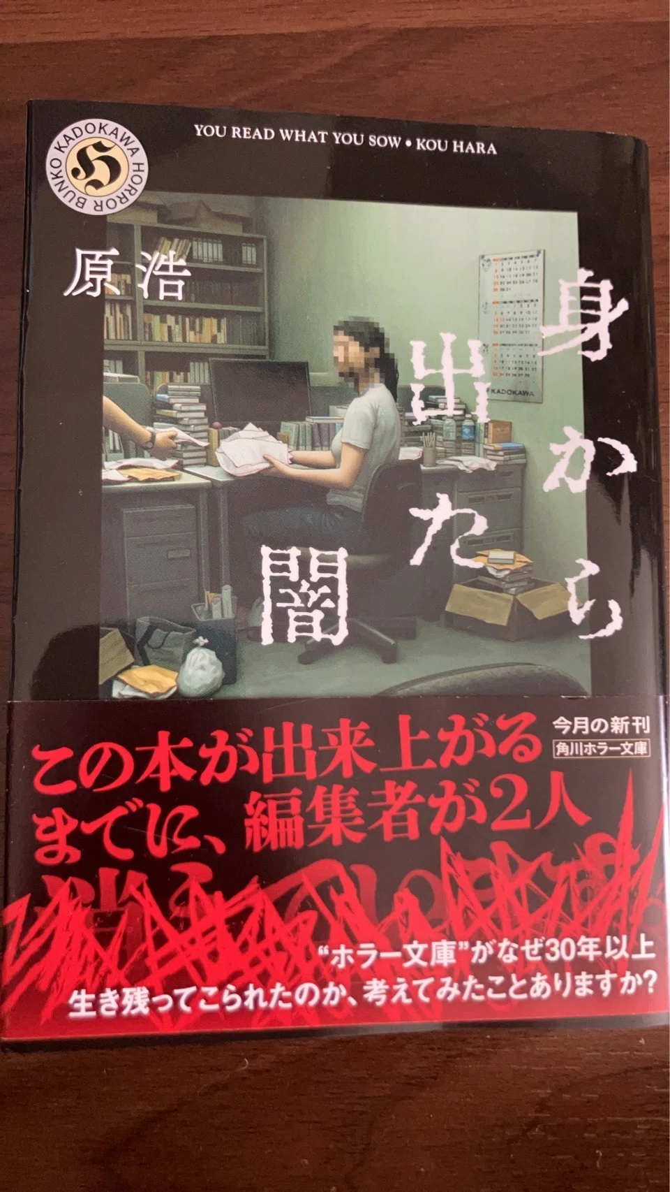 モキュメンタリー小説 話題のモキュメンタリーホラー ということと 表紙で どんだけ〜って