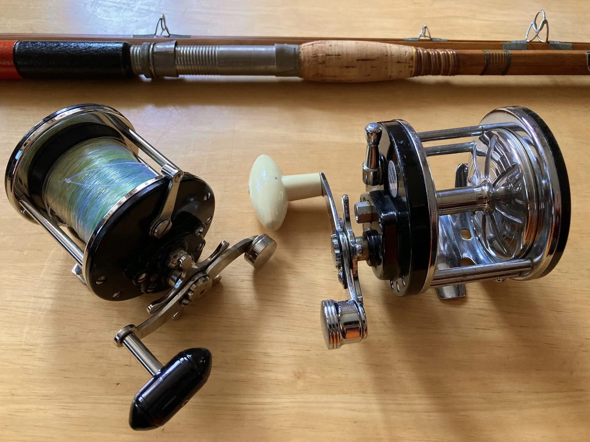 USA Penn オールドファッションリール3点 🎣オールドフィッシングタックル033 増速リールの3分類 ~ Conventional