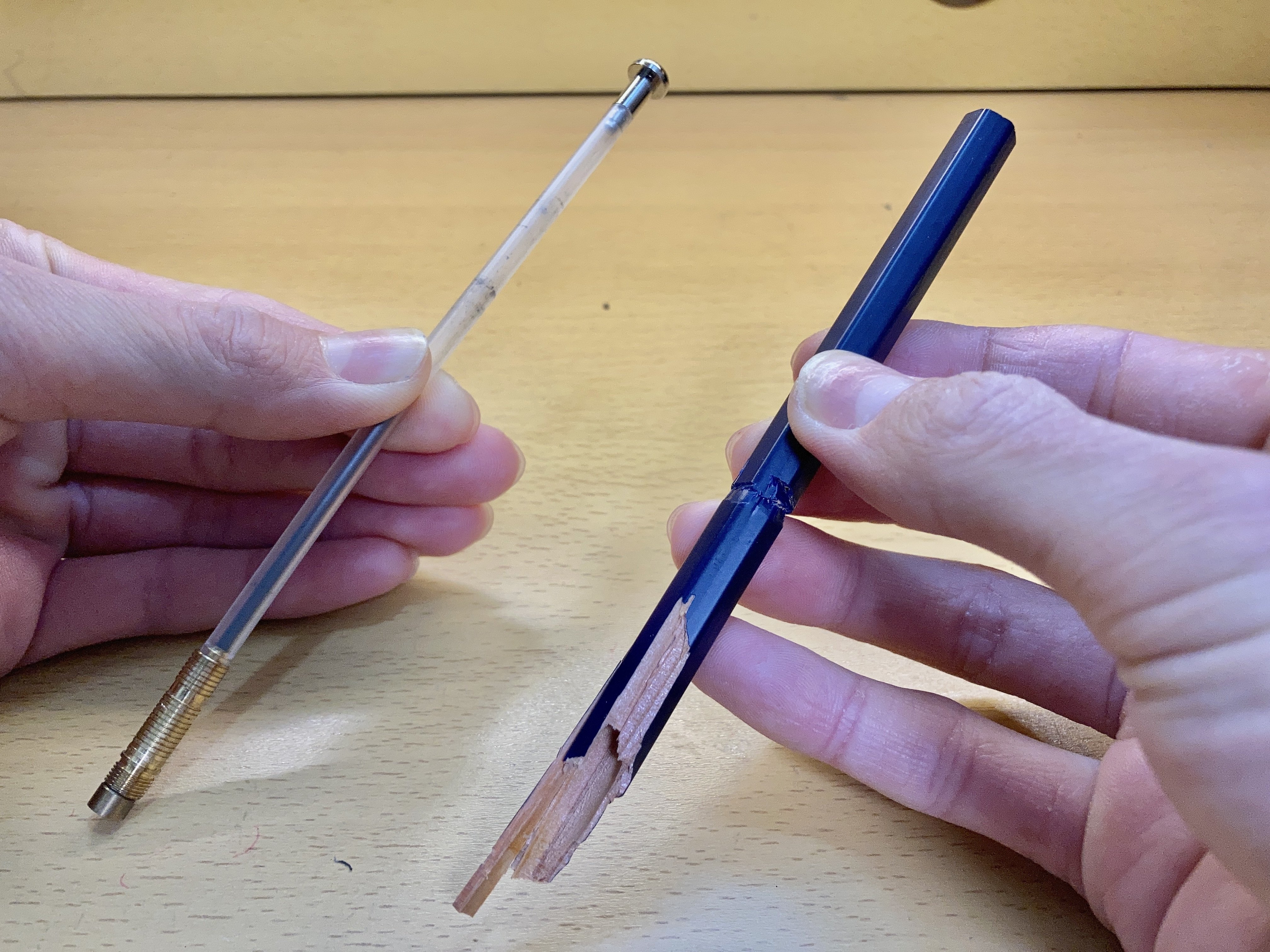 野原工芸SBPを芯ホルダーにする｜チキンk