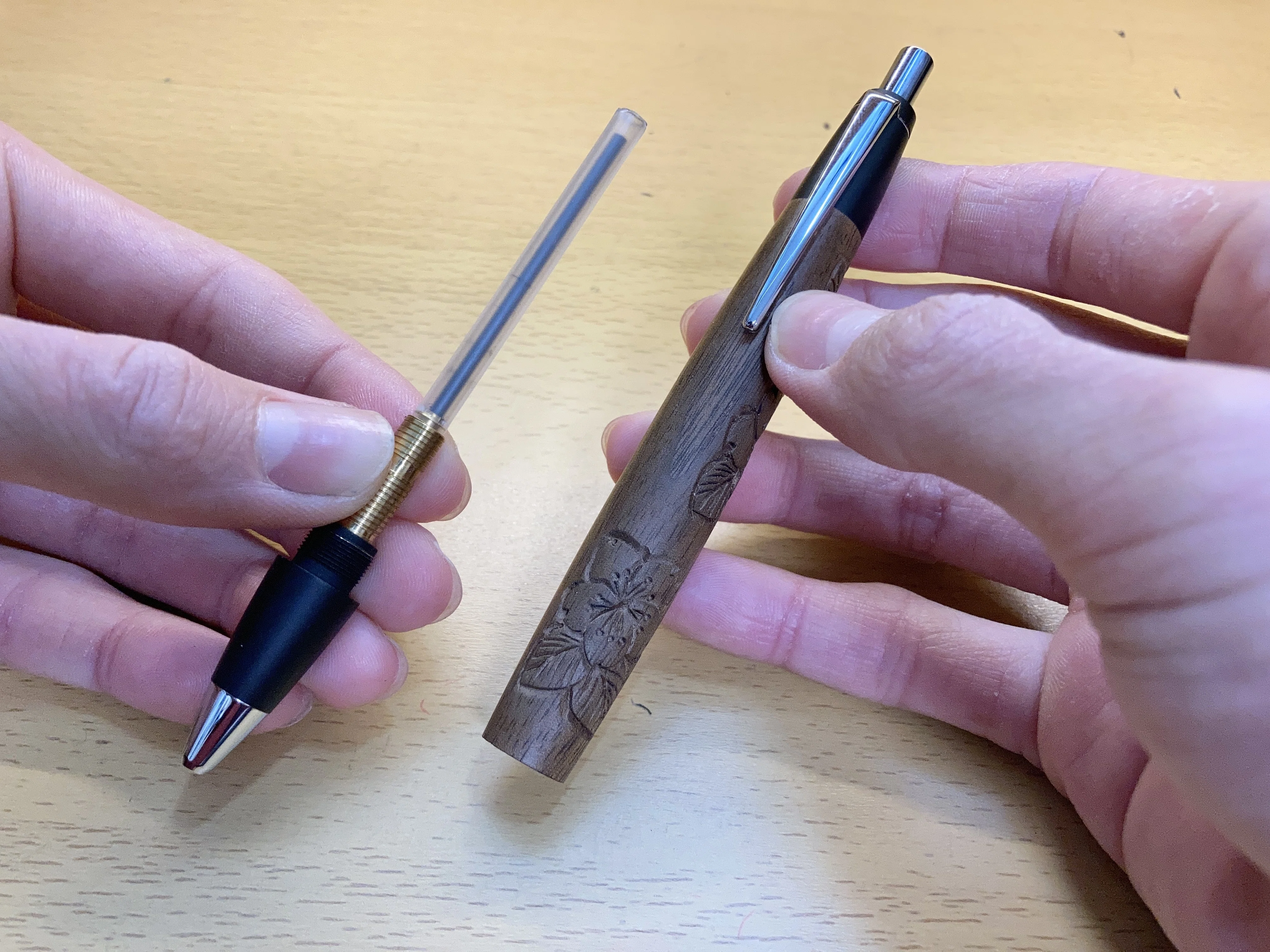 野原工芸SBPを芯ホルダーにする｜チキンk