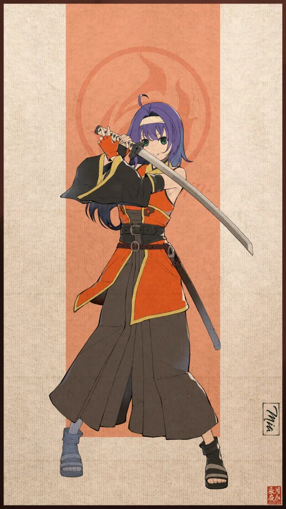 イラスト集】Fire Emblem Samurai-style Design Vol.01｜長月夜永