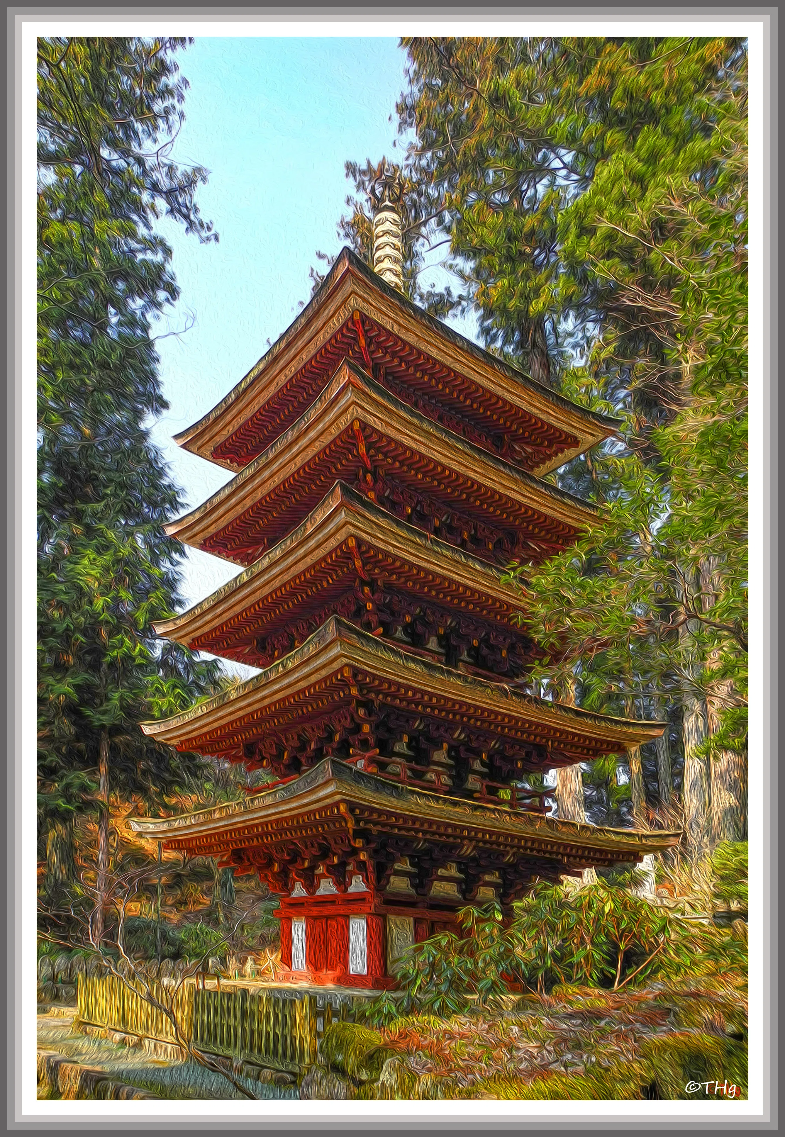 1／36 室生寺 五重塔 IMAI 1/36 木製建築模型 国宝 室生寺 五重の塔 1