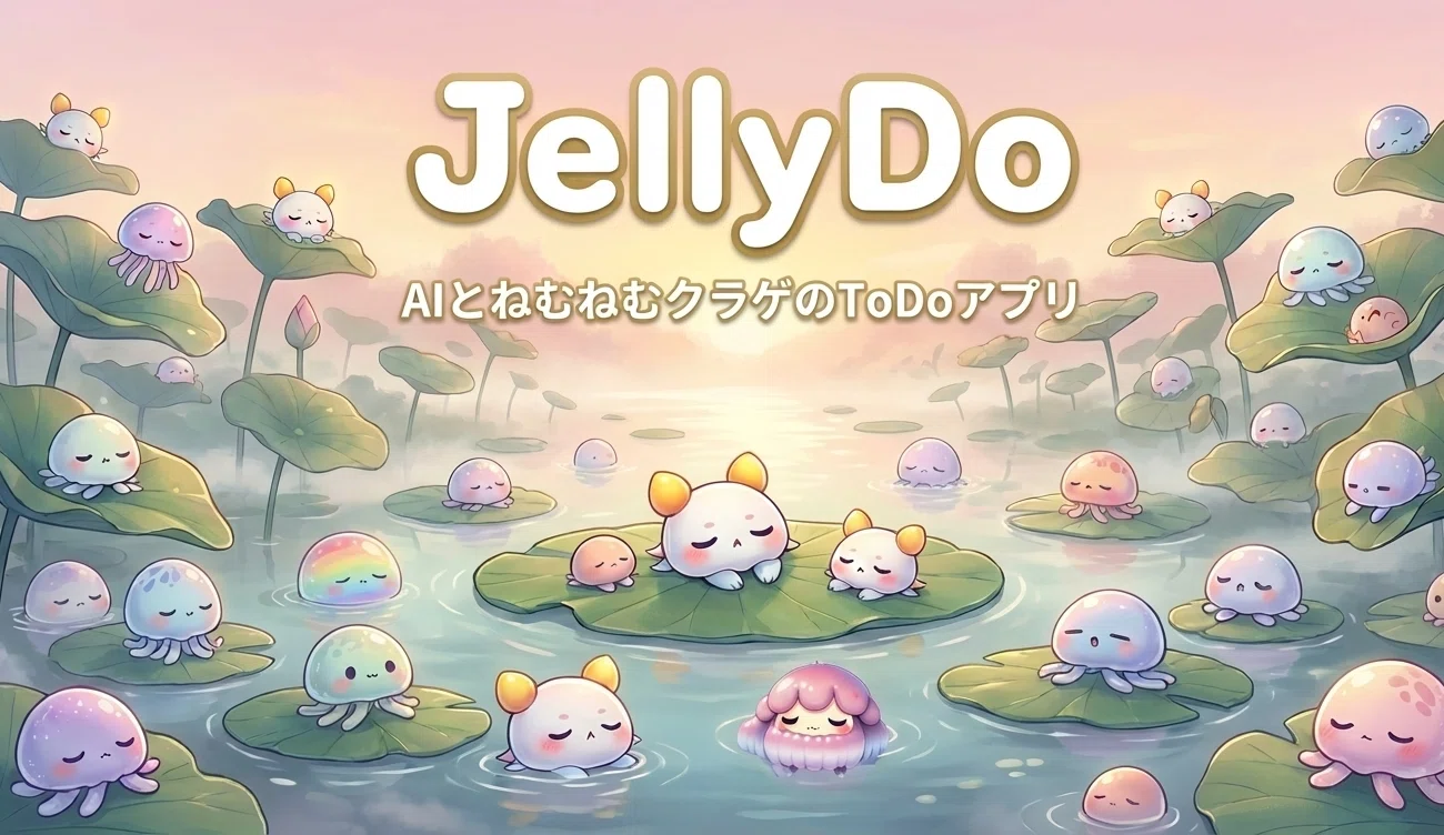 Development Log of the Healing Jellyfish To-Do App 'JellyDo' #1