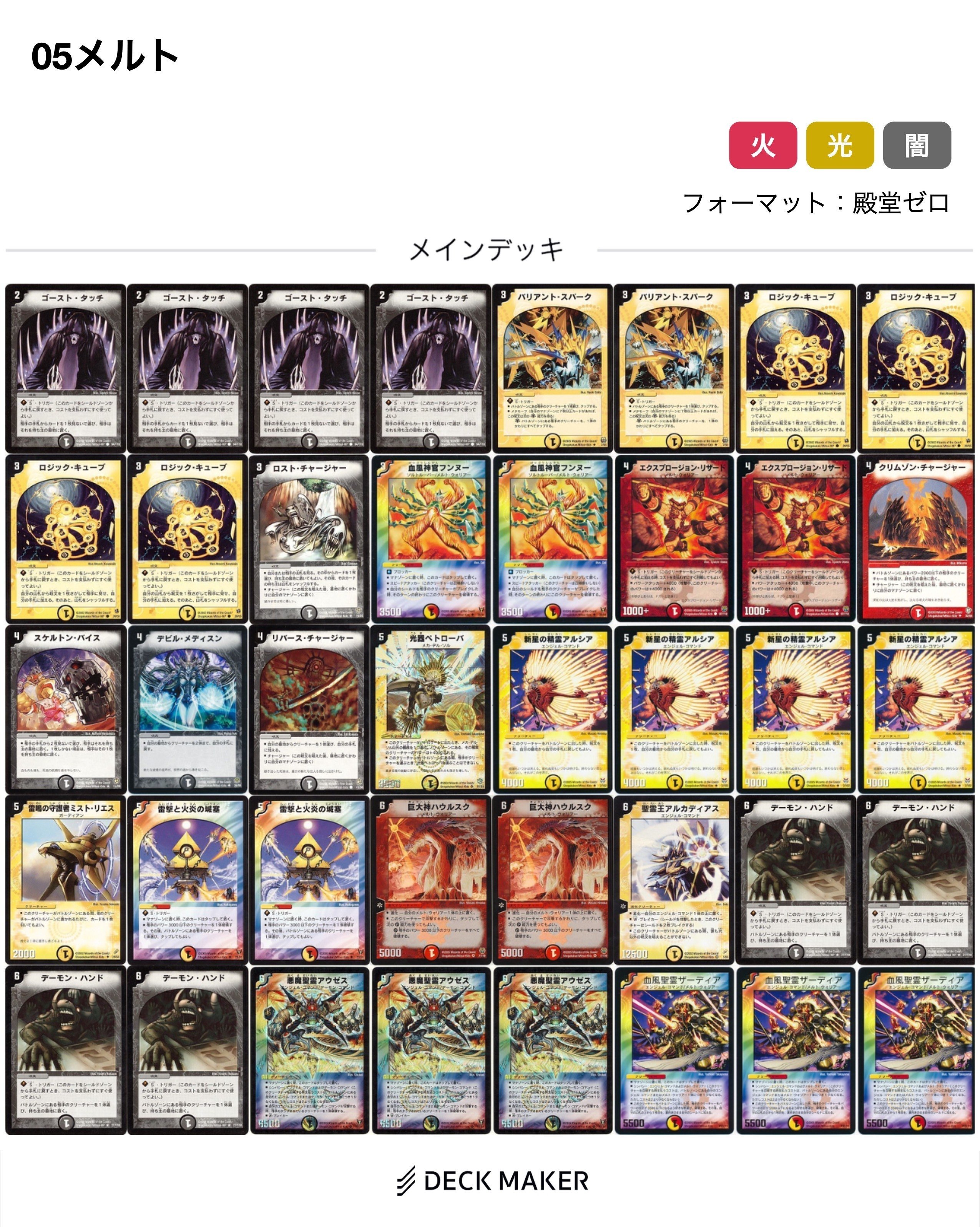 俺的”デュエマクラシック05“ファンデッキ”集！〜火編〜｜スガサワスイッチ