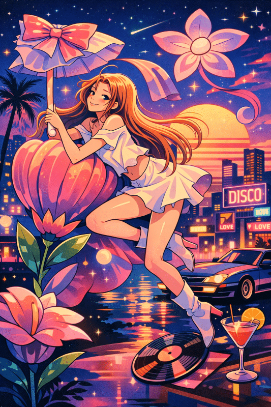 同じ原画の世界観違いのイラストを無言で出させてもらいます。｜1214